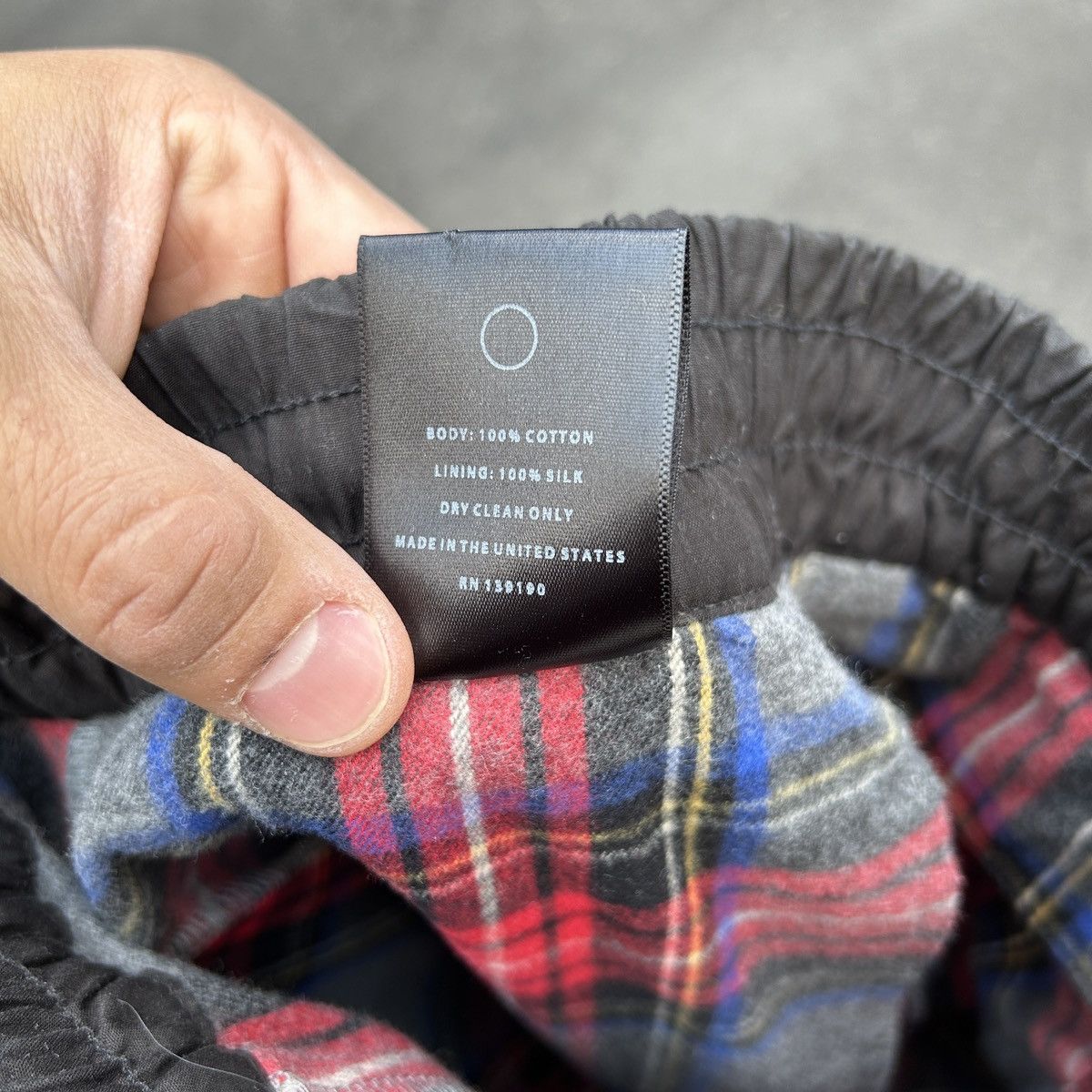 Fear of God Fear of God Purpose Tour Plaid Drawstring Trousers Size US 32 / EU 48 - 6 Thumbnail