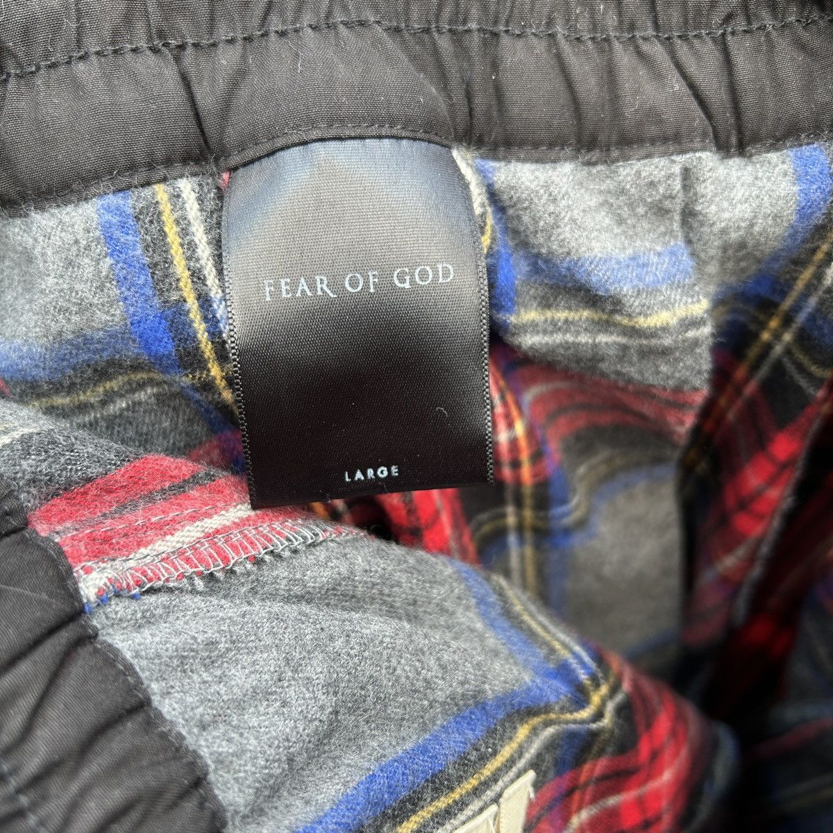 Fear of God Fear of God Purpose Tour Plaid Drawstring Trousers Size US 32 / EU 48 - 5 Thumbnail