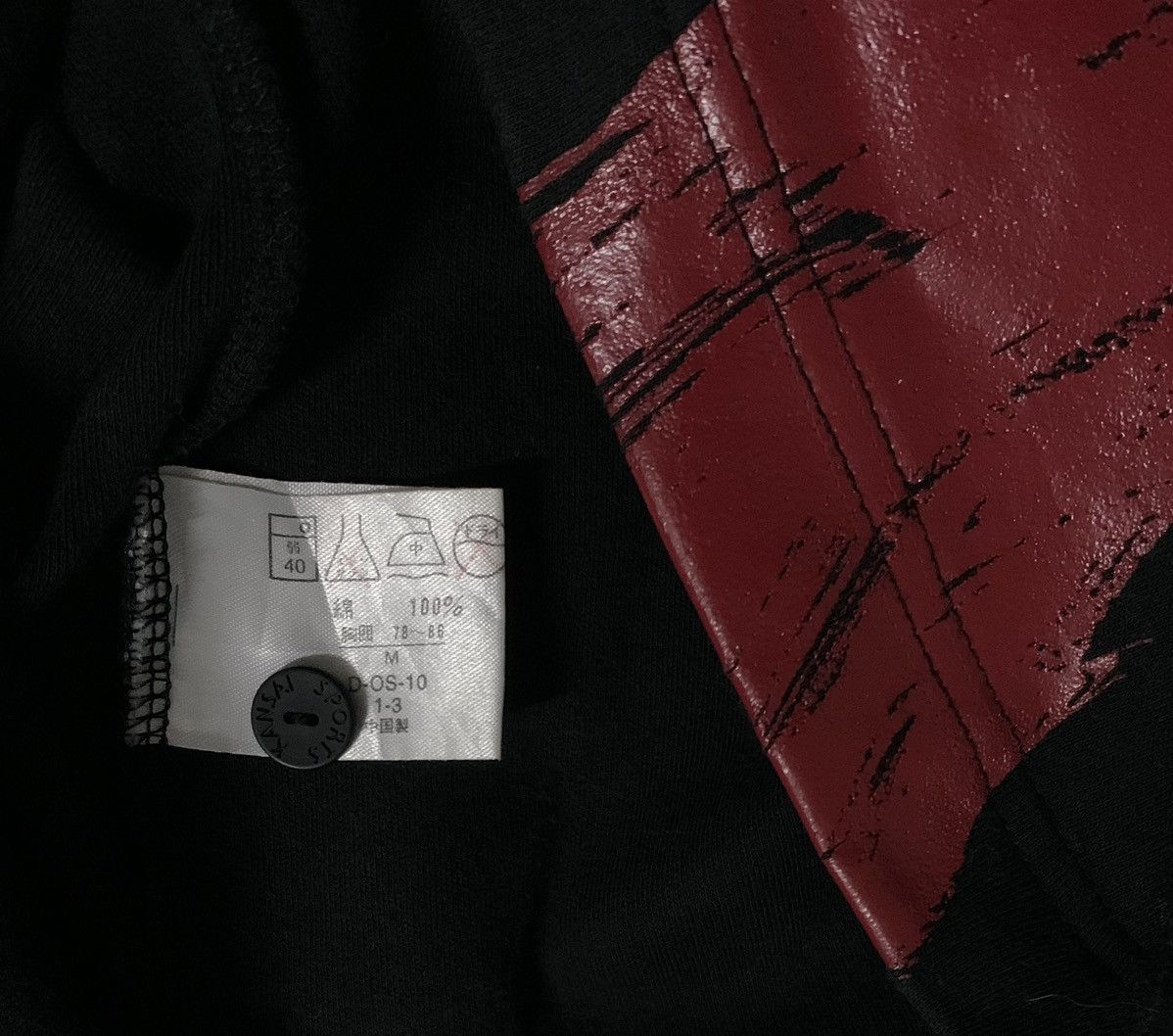Japanese Brand × Kansai Yamamoto × Yohji Yamamoto Rare Design Vintage Kansai Yamamoto OverPrint Shirt 1990s Size US M / EU 48-50 / 2 - 6 Thumbnail