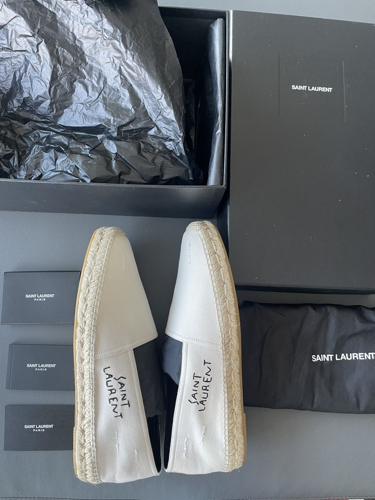 Hedi Slimane Limited Edition Brand New Super Rare SL Logo Espadrilles Size US 8 / EU 41 - 12 Thumbnail
