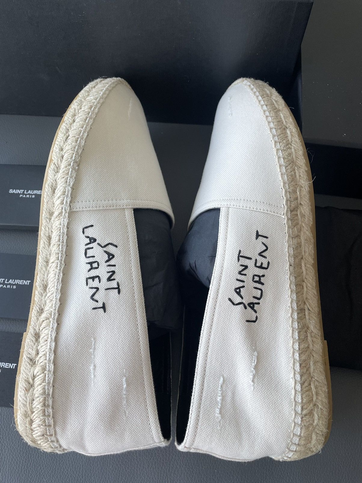 Hedi Slimane Limited Edition Brand New Super Rare SL Logo Espadrilles Size US 8 / EU 41 - 13 Thumbnail