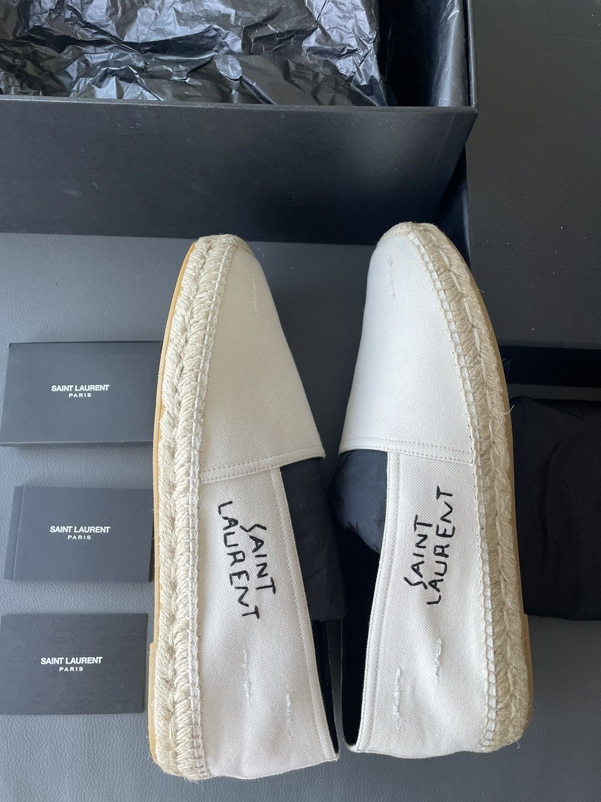 Hedi Slimane Limited Edition Brand New Super Rare SL Logo Espadrilles Size US 8 / EU 41 - 11 Thumbnail