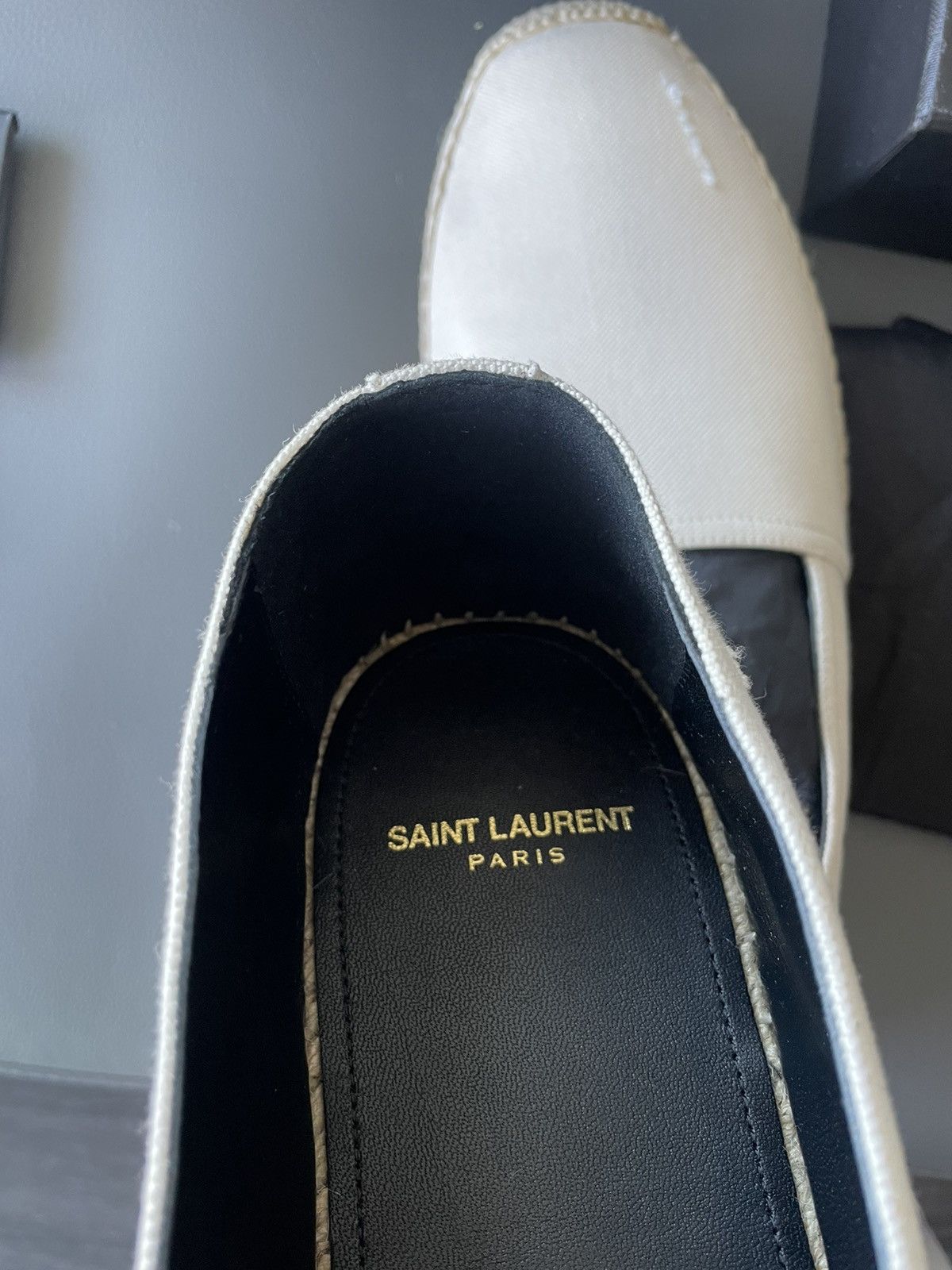 Hedi Slimane Limited Edition Brand New Super Rare SL Logo Espadrilles Size US 8 / EU 41 - 6 Thumbnail