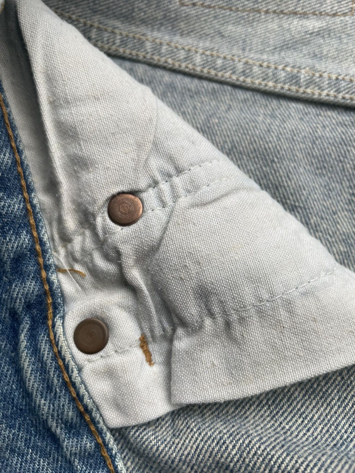 Levi's Vintage Levi’s 501 e 1992 Usa Stone Wash Aging Size US 32 / EU 48 - 14 Thumbnail