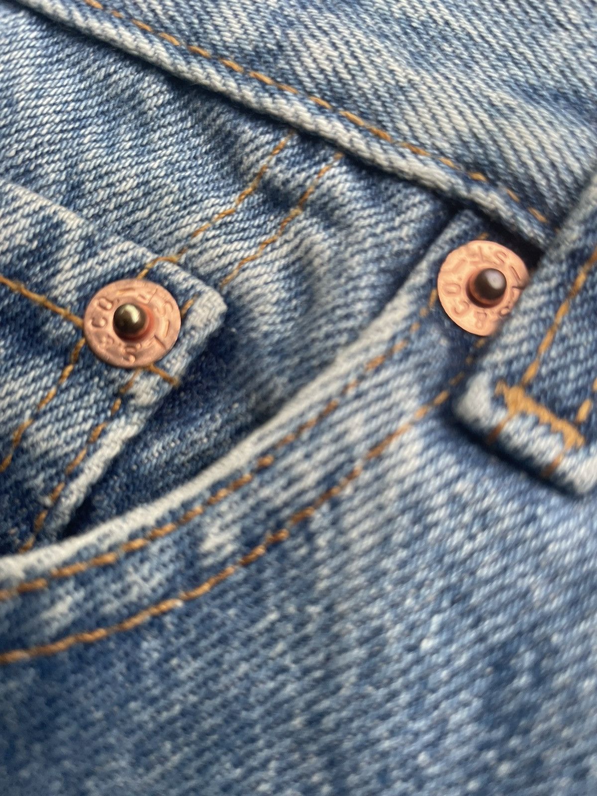 Levi's Vintage Levi’s 501 e 1992 Usa Stone Wash Aging Size US 32 / EU 48 - 17 Thumbnail