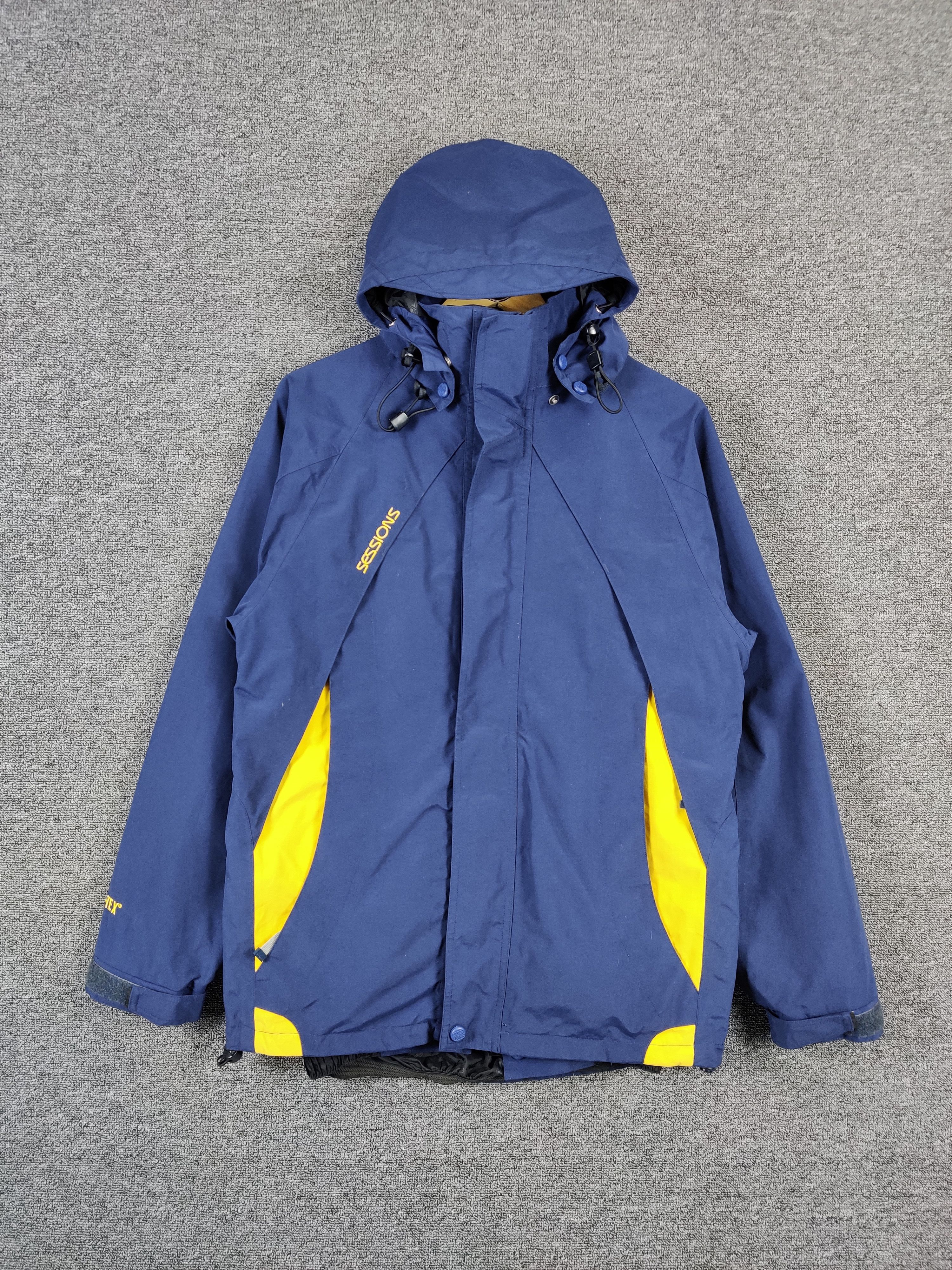 Sessions Vintage Sessions Goretex Zipper Jacket Hoodie Size US XS / EU 42 / 0 - 1 Thumbnail