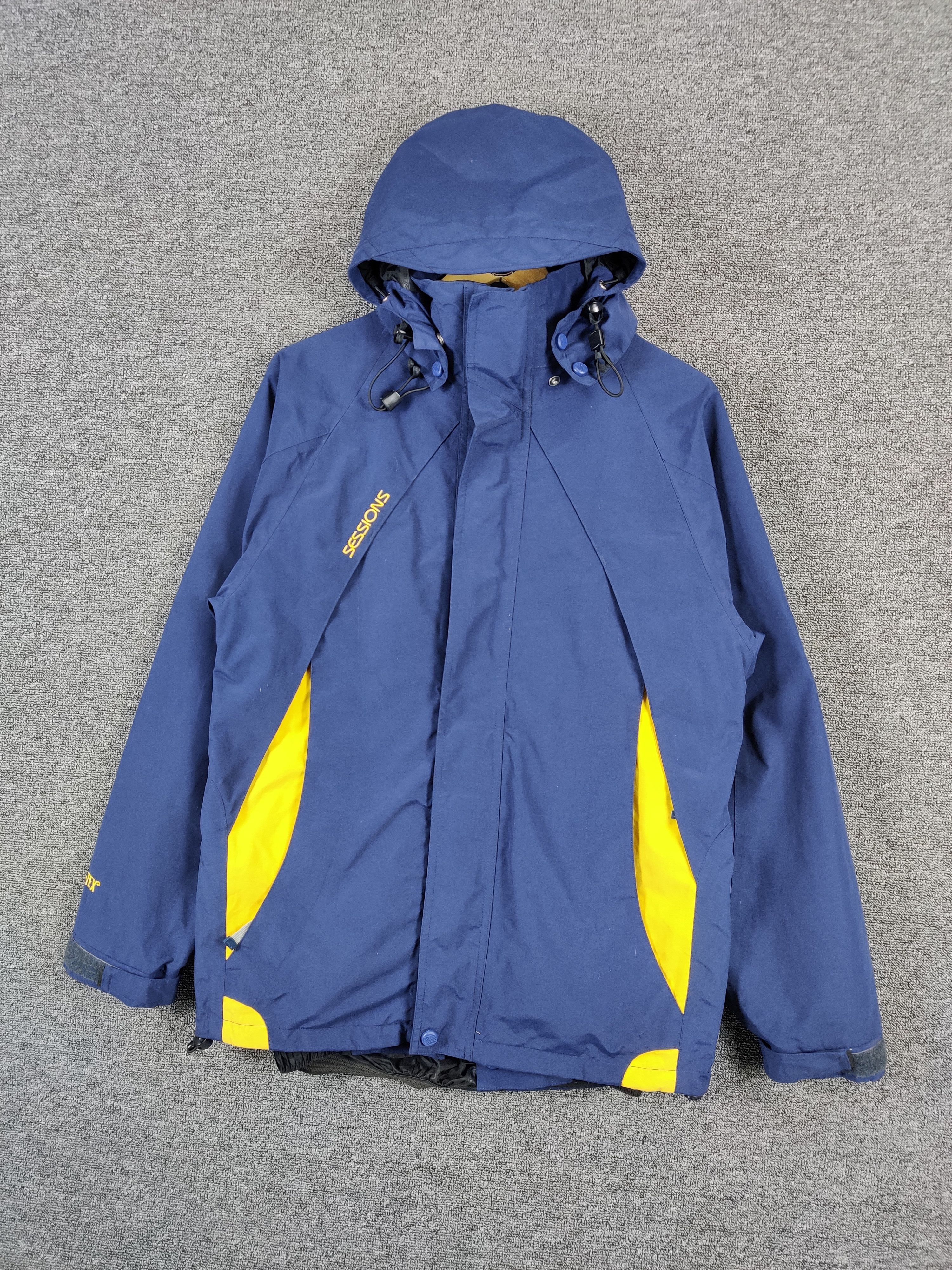 Sessions Vintage Sessions Goretex Zipper Jacket Hoodie Size US XS / EU 42 / 0 - 2 Thumbnail