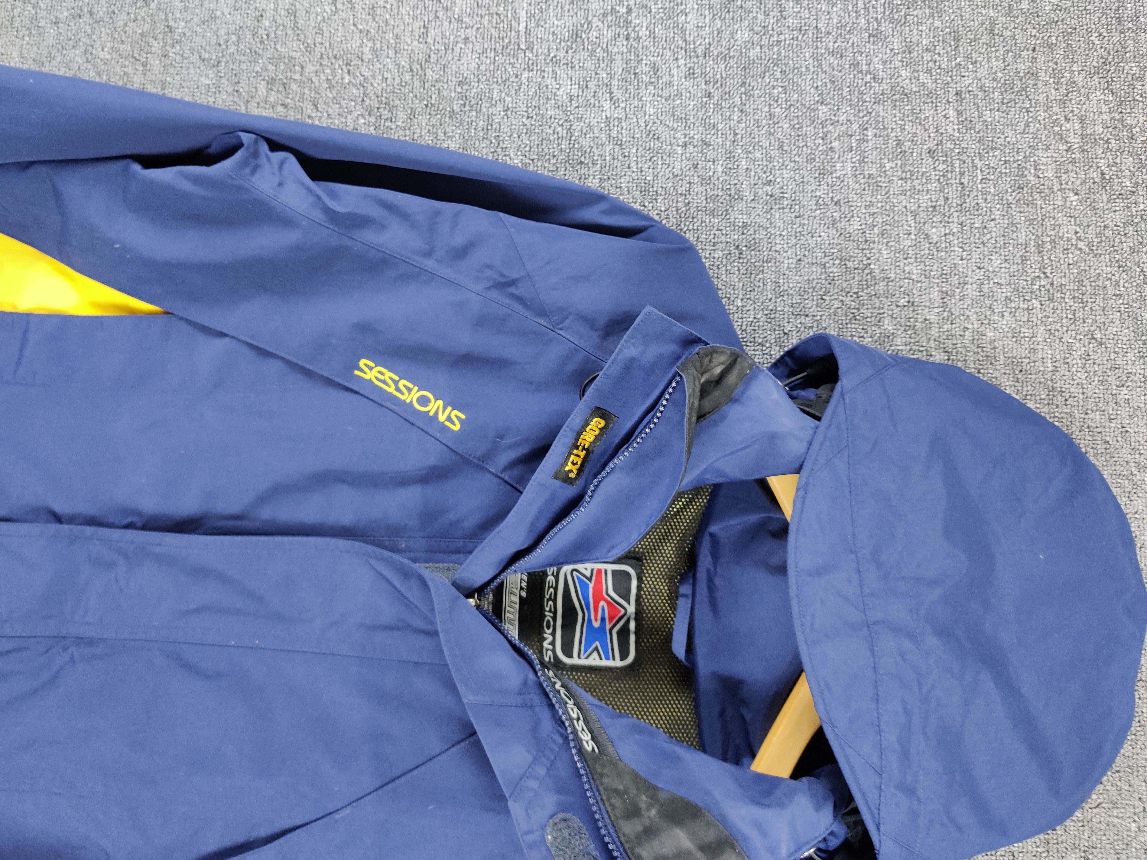 Sessions Vintage Sessions Goretex Zipper Jacket Hoodie Size US XS / EU 42 / 0 - 6 Thumbnail