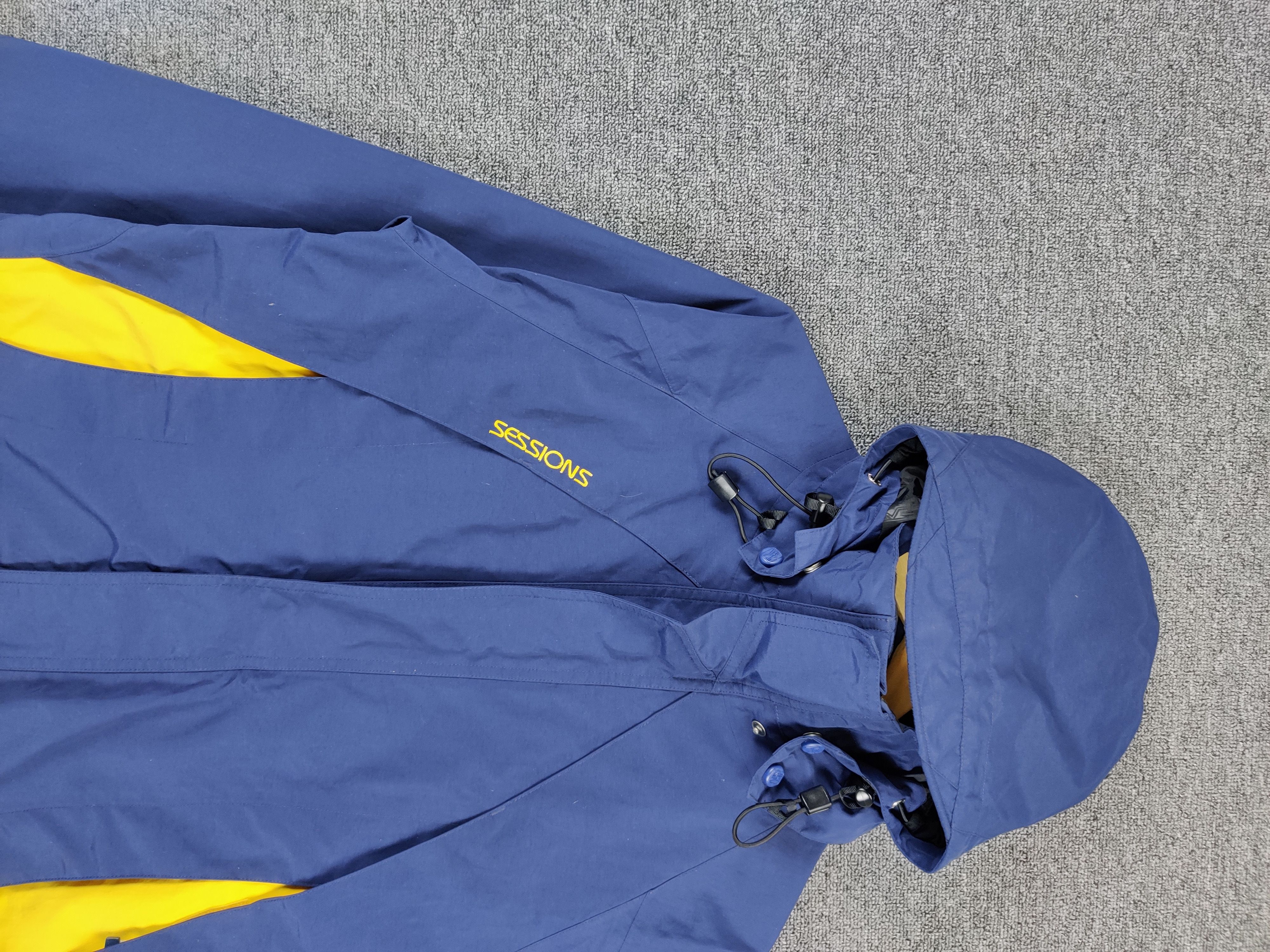 Sessions Vintage Sessions Goretex Zipper Jacket Hoodie Size US XS / EU 42 / 0 - 5 Thumbnail