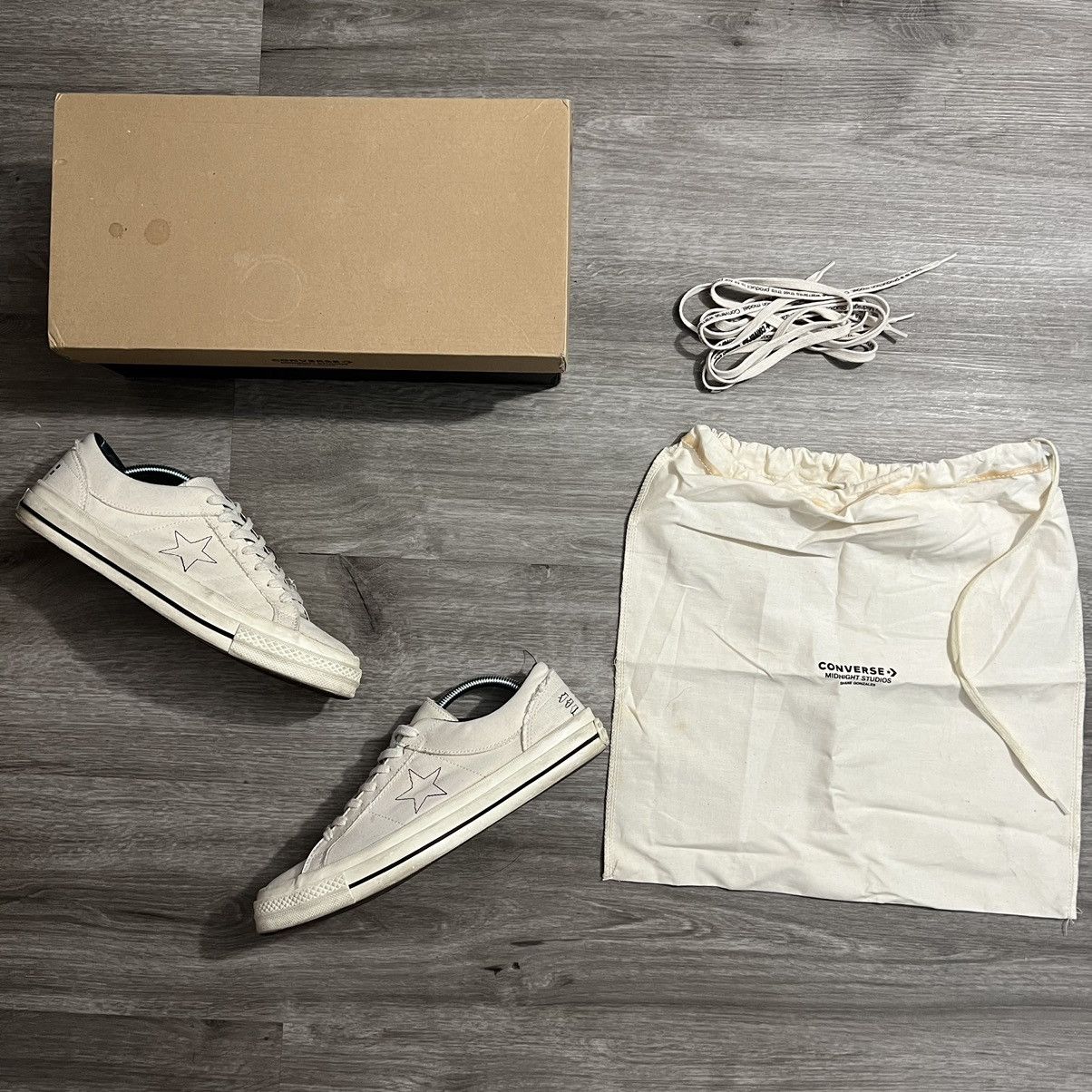 Converse × Midnight Studios Midnight Studios x Converse One Star Cream 2018 Size US 10 / EU 43 - 11 Thumbnail