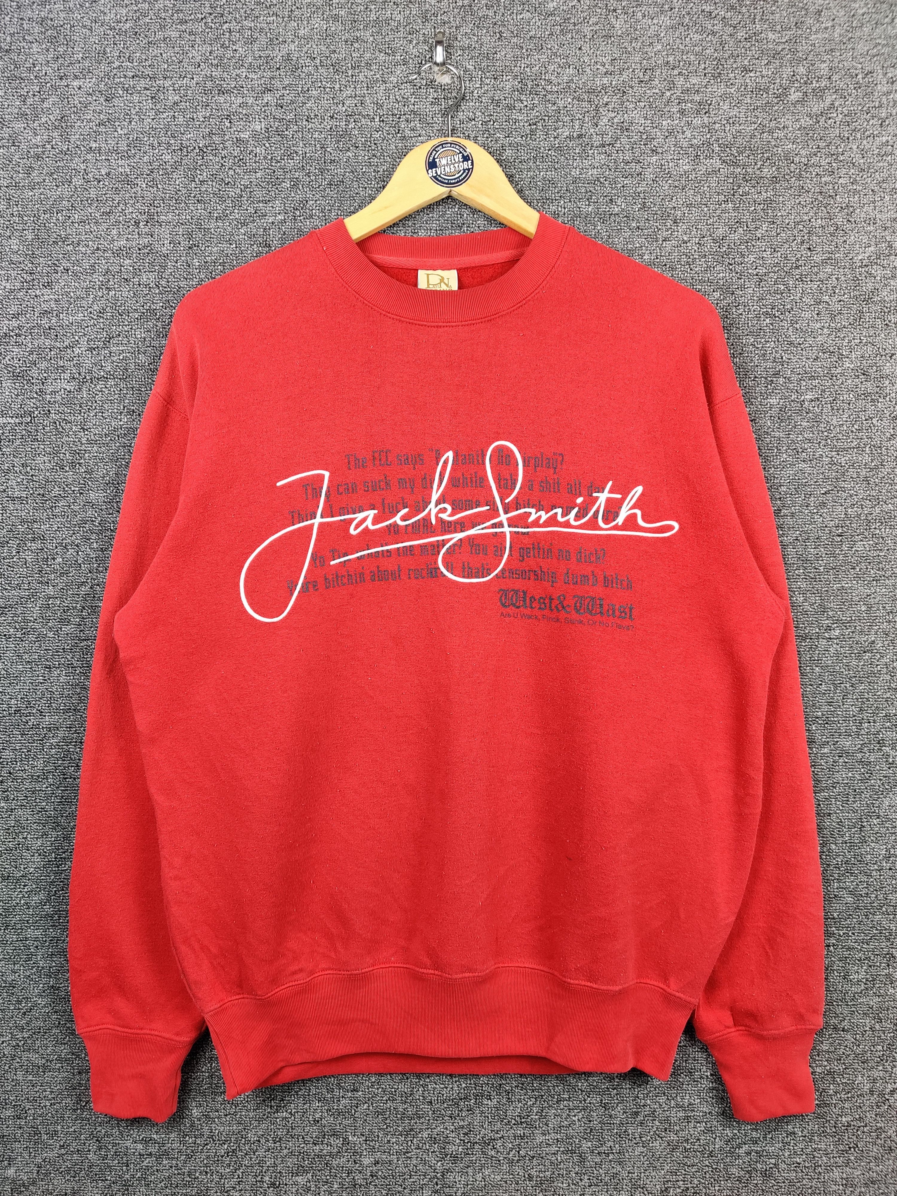 Japanese Brand Vintage Japanese Brand West&Wast Jack Smith Sweatshirt Size US L / EU 52-54 / 3 - 1 Thumbnail