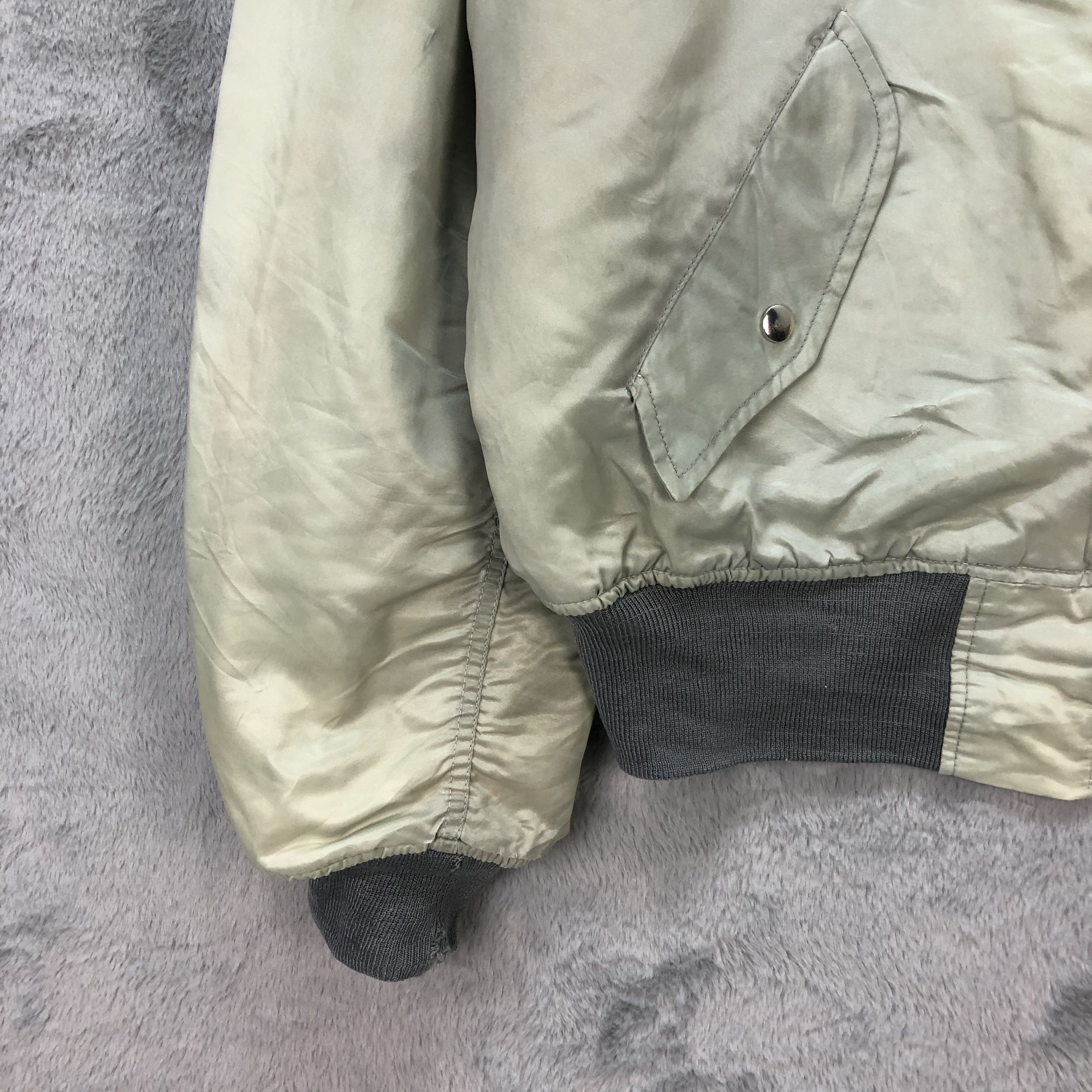 Vintage VINTAGE MA-1 BOMBER JAZZIX INTERNATIONAL #5526-195 Size US L / EU 52-54 / 3 - 5 Thumbnail