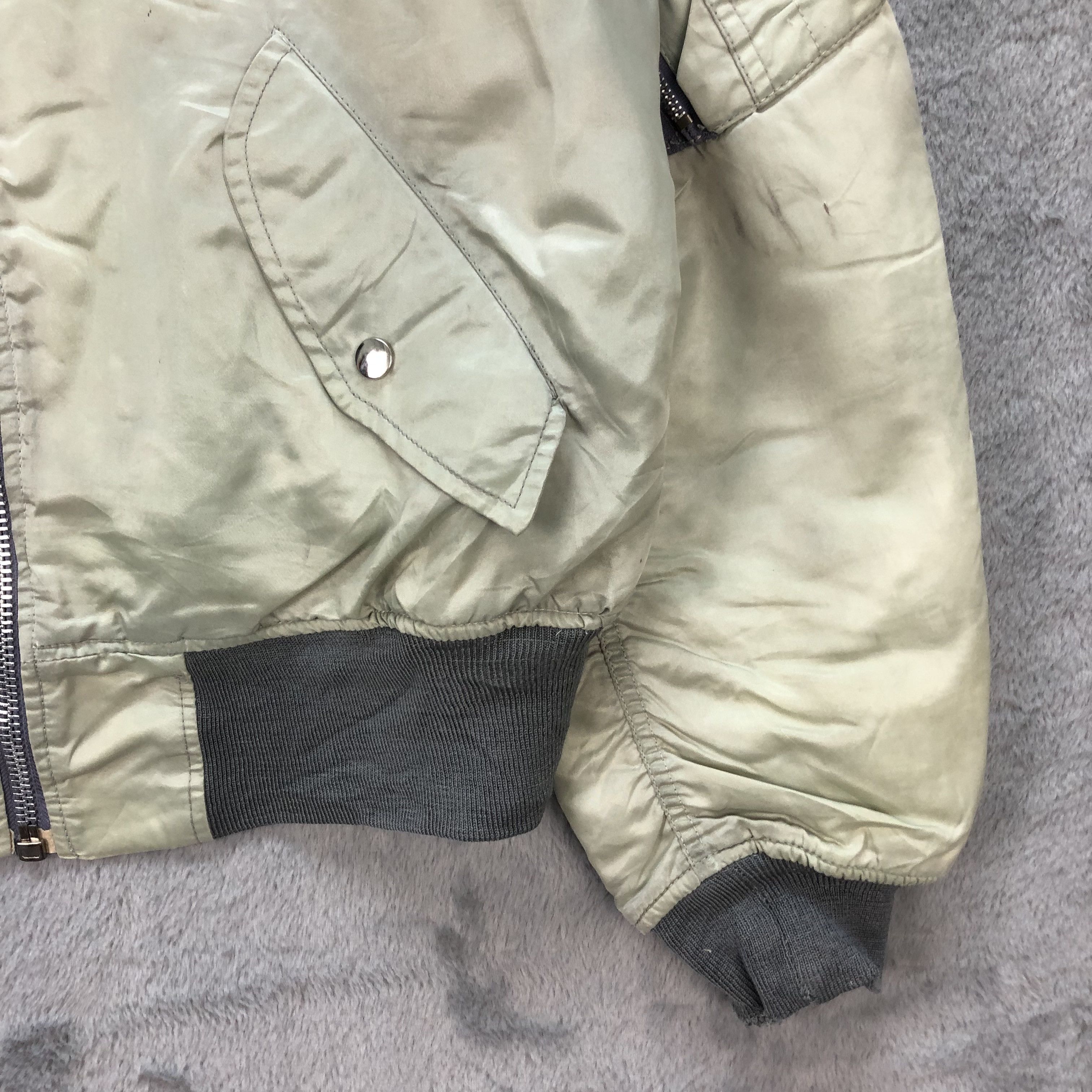 Vintage VINTAGE MA-1 BOMBER JAZZIX INTERNATIONAL #5526-195 Size US L / EU 52-54 / 3 - 7 Thumbnail