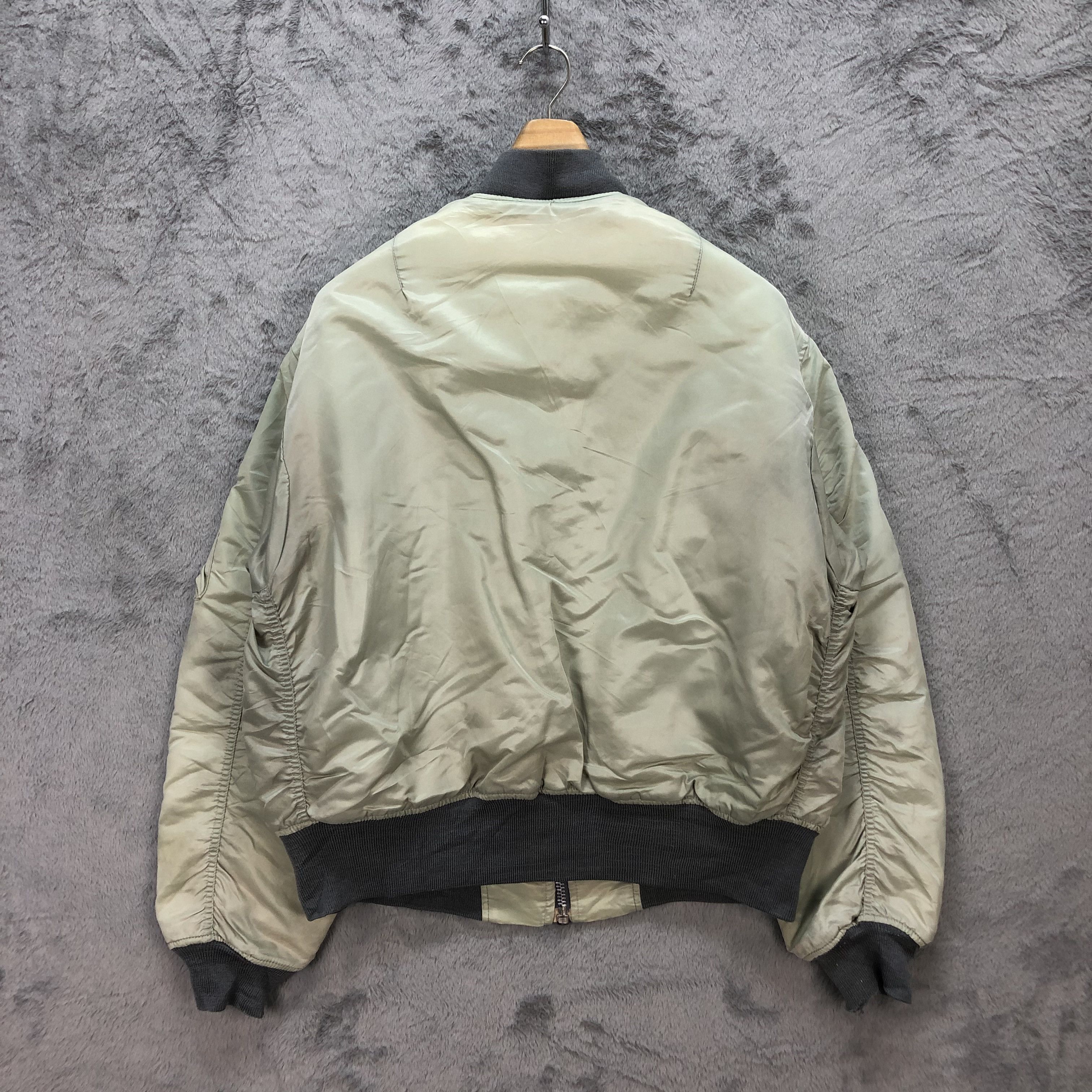 Vintage VINTAGE MA-1 BOMBER JAZZIX INTERNATIONAL #5526-195 Size US L / EU 52-54 / 3 - 15 Thumbnail