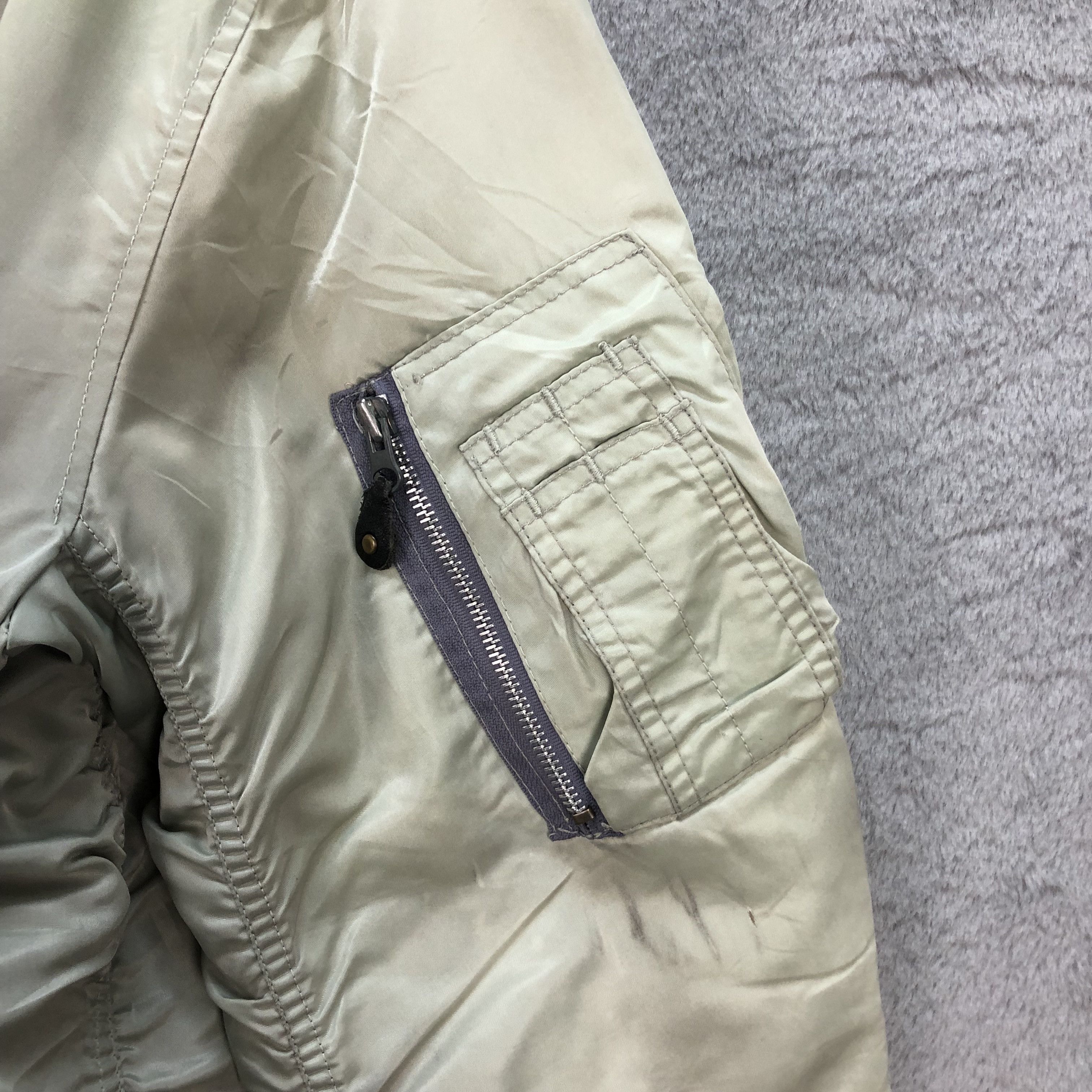 Vintage VINTAGE MA-1 BOMBER JAZZIX INTERNATIONAL #5526-195 Size US L / EU 52-54 / 3 - 10 Thumbnail