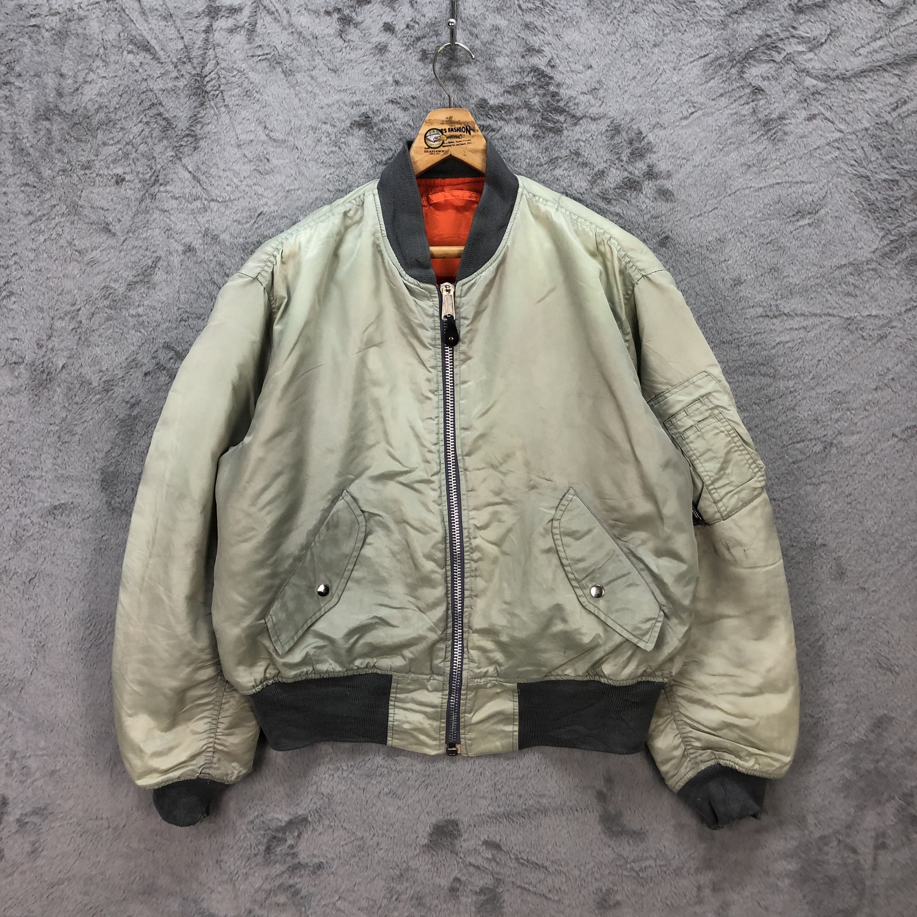 Fostex Garments × Raf Simons × Vintage Fostex Bomber MA-1 Raf