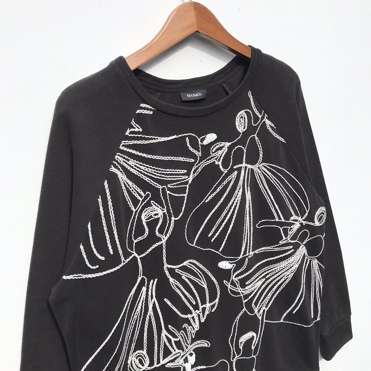 Vintage Max&Co Sweatshirt Vintage Max Mara Luxury Brand Size L / US 10 / IT 46 - 5 Thumbnail