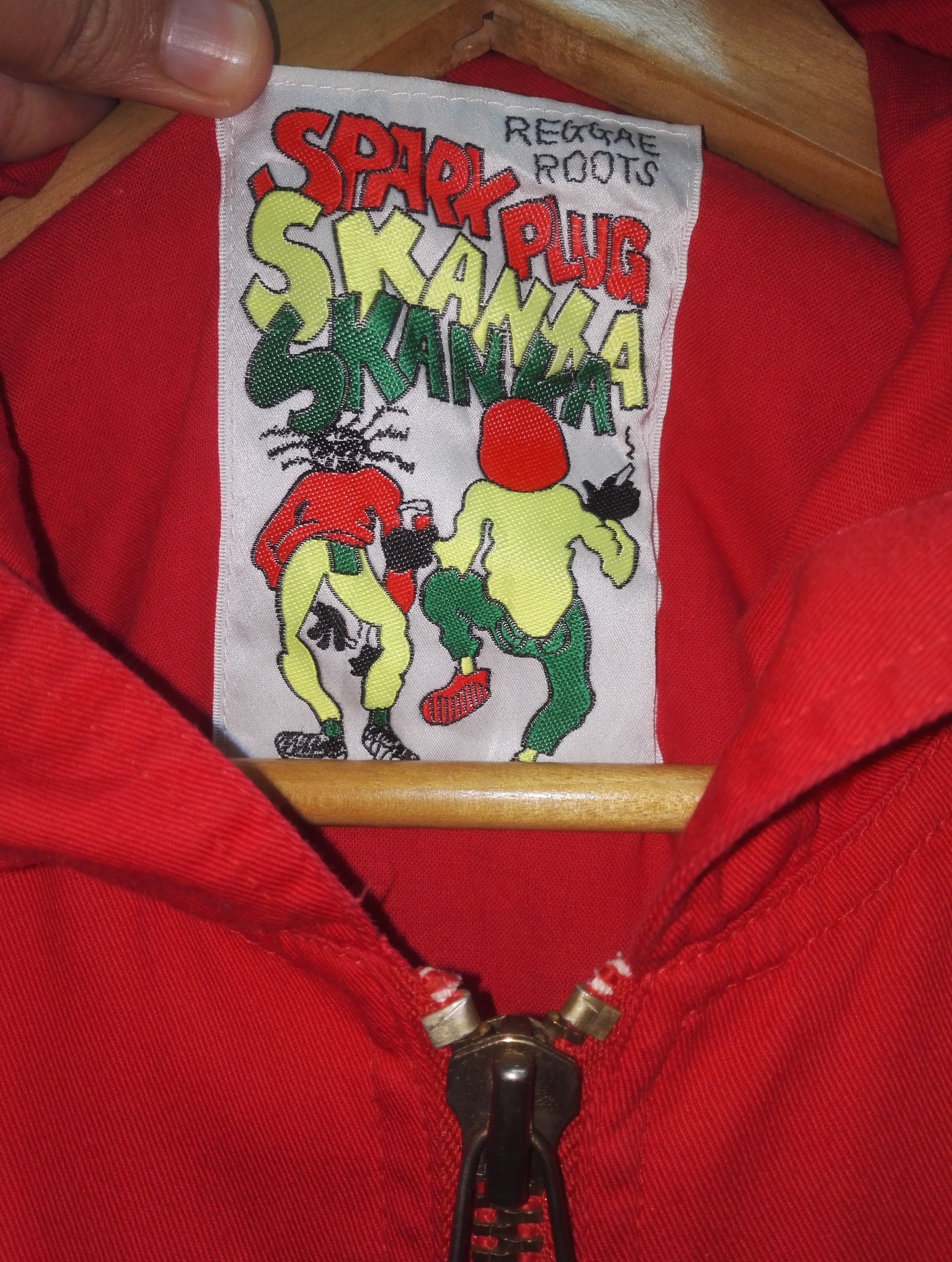 Bob Marley 🔥Rare🔥 Jacket Ski hoodie Japanese Brand Raggae Roots Red Size US XL / EU 56 / 4 - 4 Thumbnail