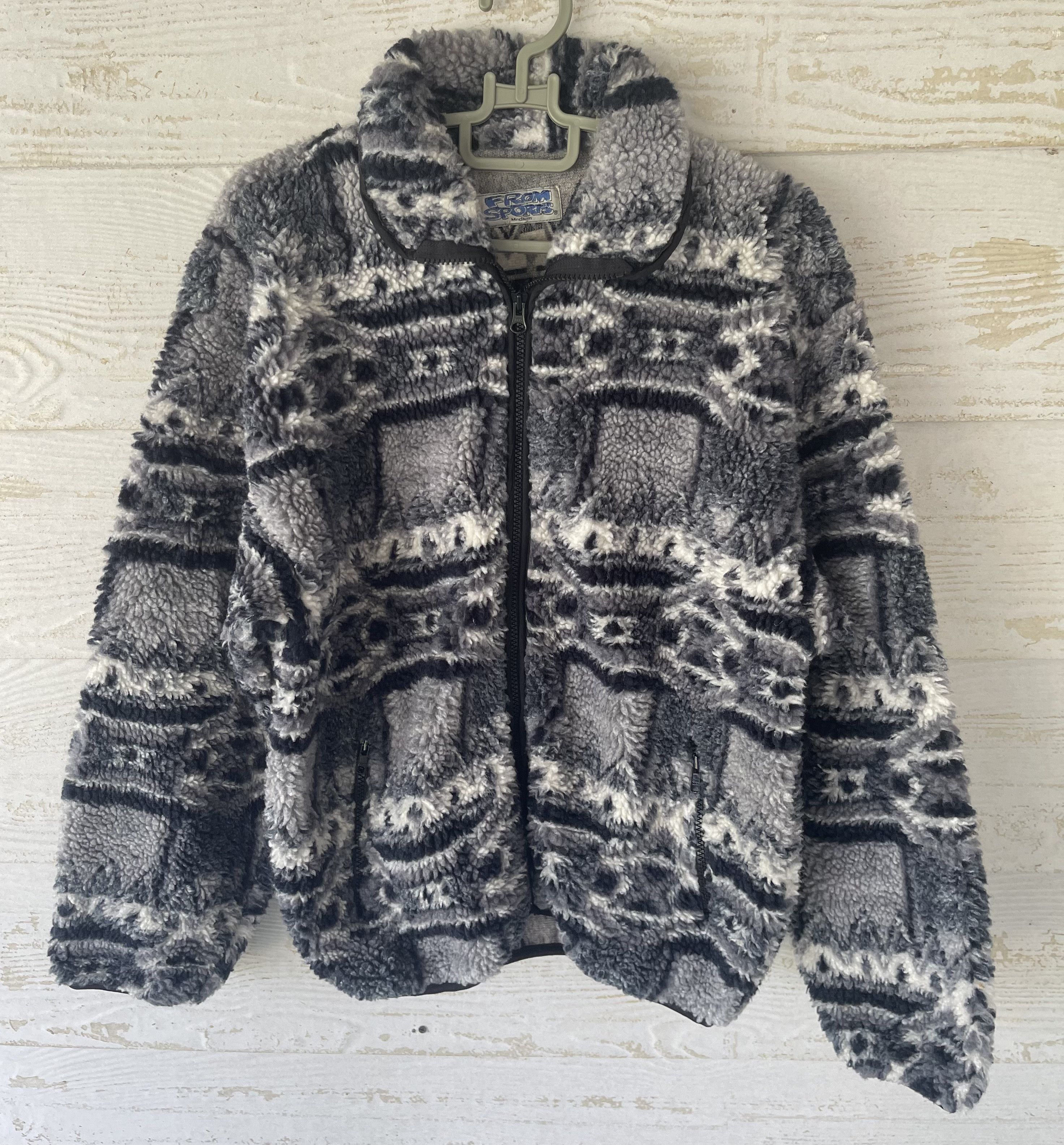 Japanese Brand FROM SPORTS JACKET FLEECE JAPAN Size US M / EU 48-50 / 2 - 1 Thumbnail
