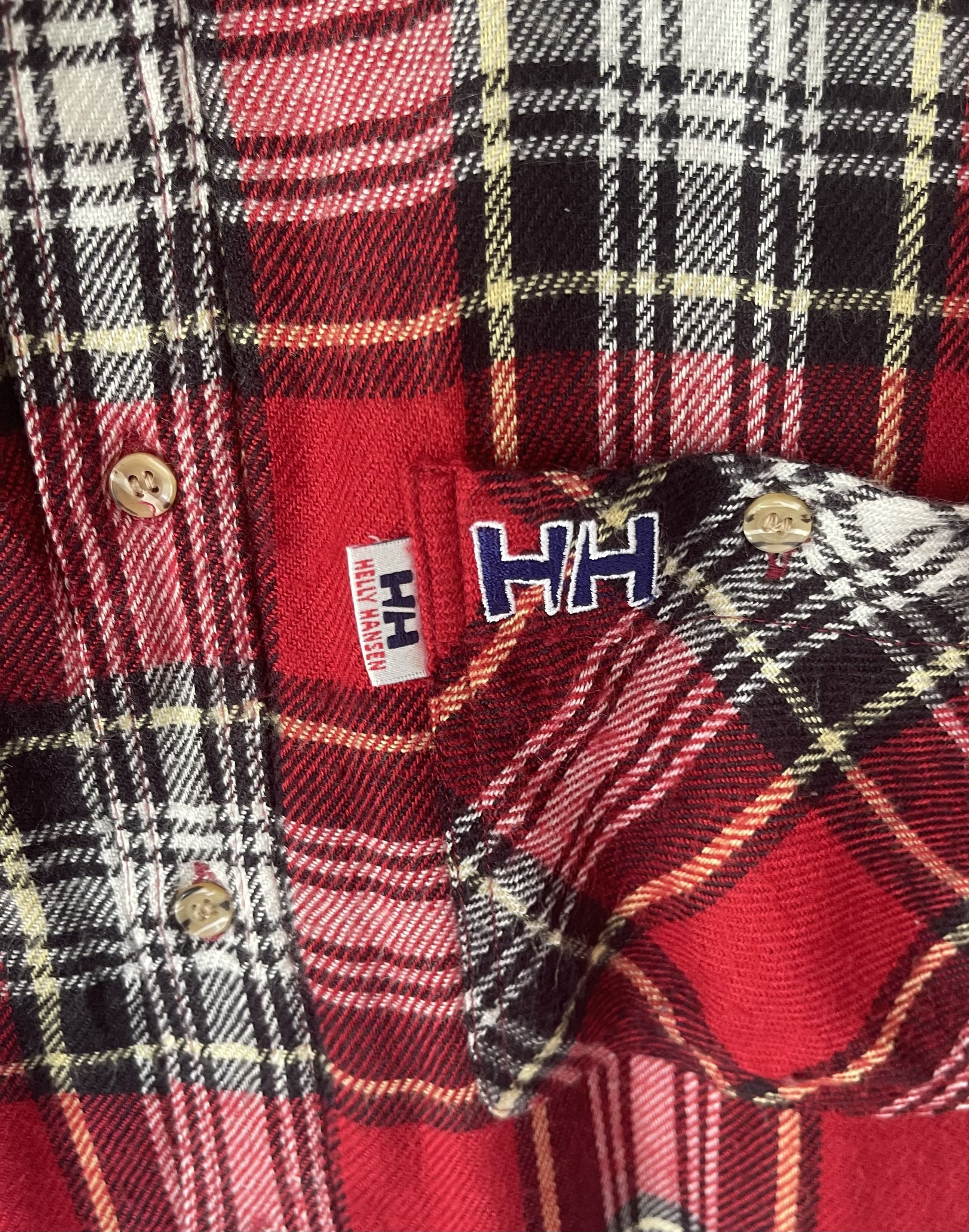 Helly Hansen HELLY HANSEN SHIRT BUTTON UP CHECK PLAID JAPAN Size US L / EU 52-54 / 3 - 4 Thumbnail