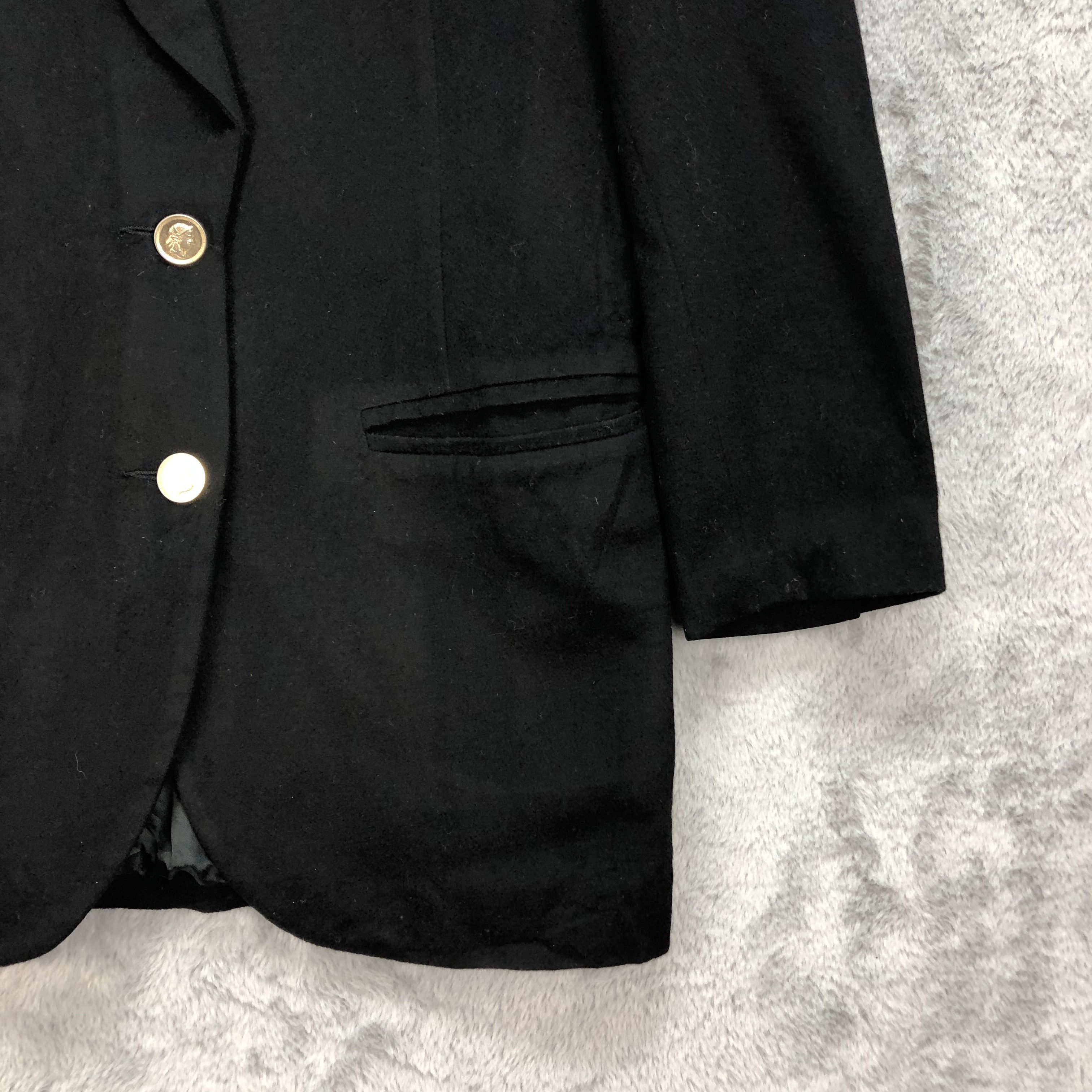 Japanese Brand VINTAGE 90's ELENA BRUNELLI WOOL CASHMERE COAT #5487-192 Size M / US 6-8 / IT 42-44 - 5 Thumbnail