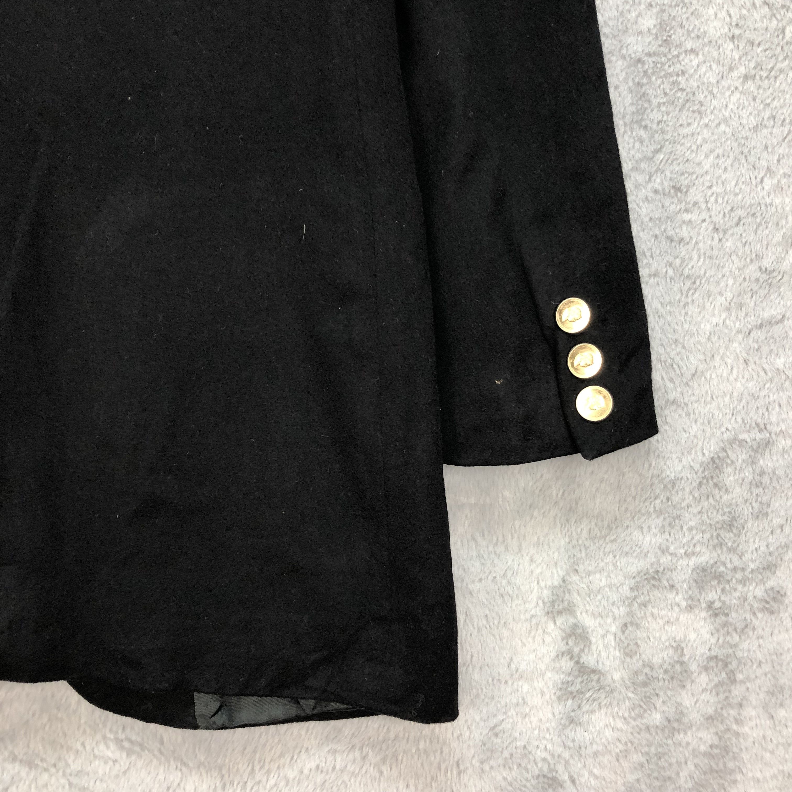 Japanese Brand VINTAGE 90's ELENA BRUNELLI WOOL CASHMERE COAT #5487-192 Size M / US 6-8 / IT 42-44 - 14 Thumbnail