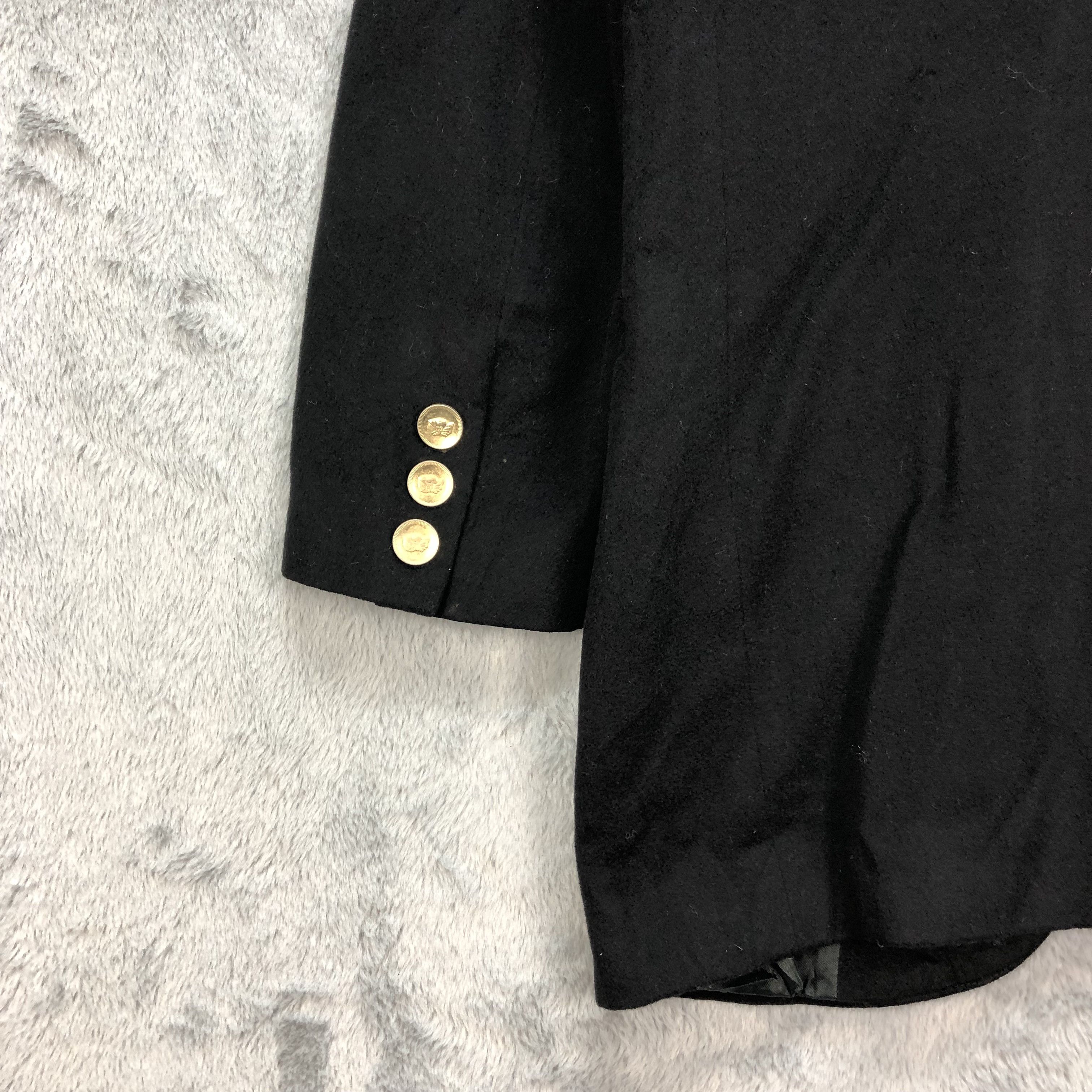 Japanese Brand VINTAGE 90's ELENA BRUNELLI WOOL CASHMERE COAT #5487-192 Size M / US 6-8 / IT 42-44 - 13 Thumbnail