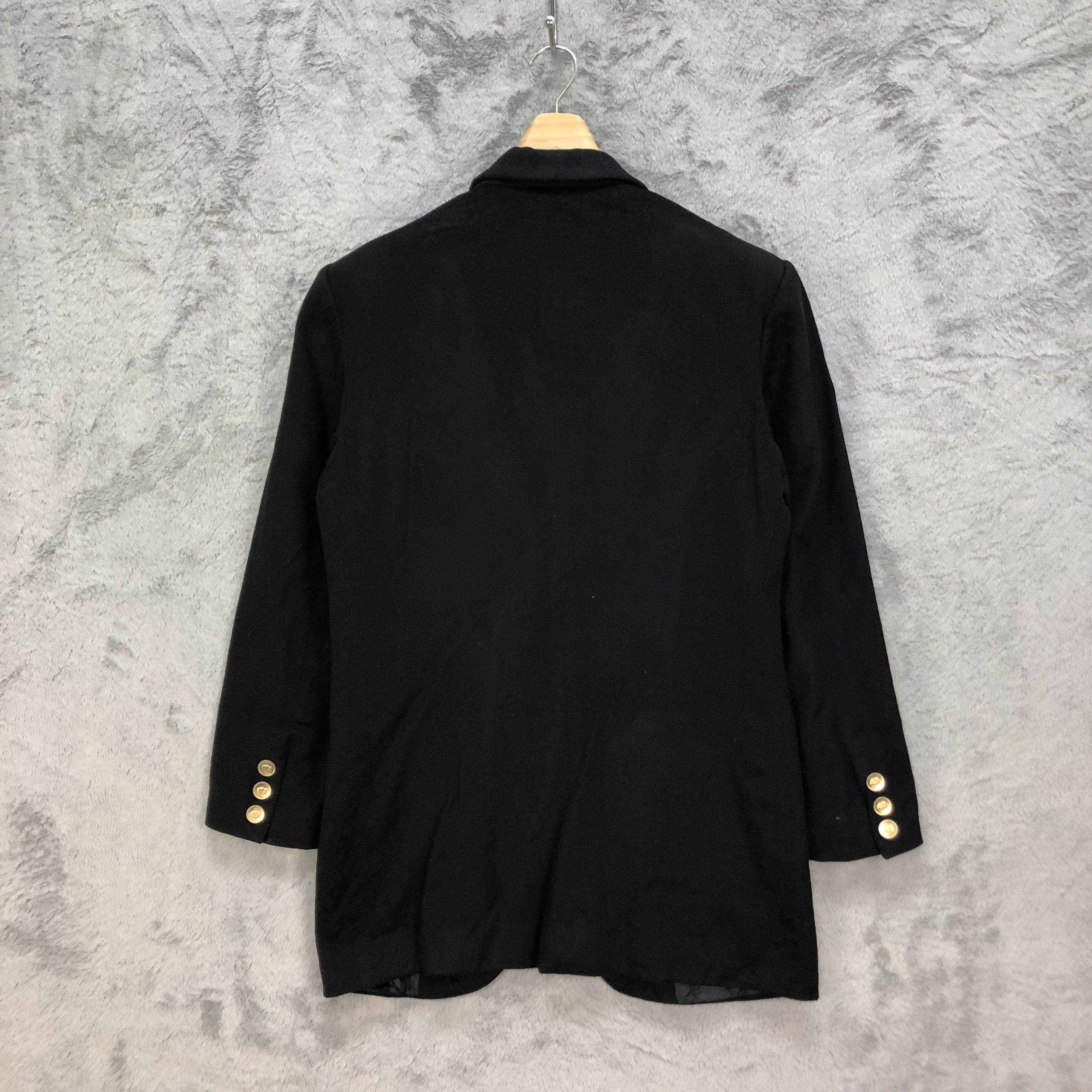 Japanese Brand VINTAGE 90's ELENA BRUNELLI WOOL CASHMERE COAT #5487-192 Size M / US 6-8 / IT 42-44 - 12 Thumbnail