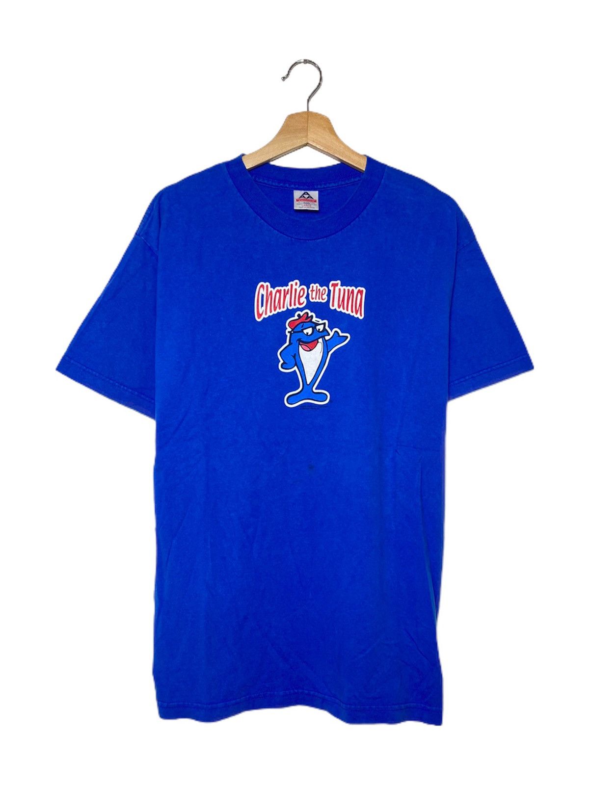 Band Tees × Cartoon Network × Vintage Vintage Charlie The Tuna Commercial Tees Size US L / EU 52-54 / 3 - 1 Thumbnail