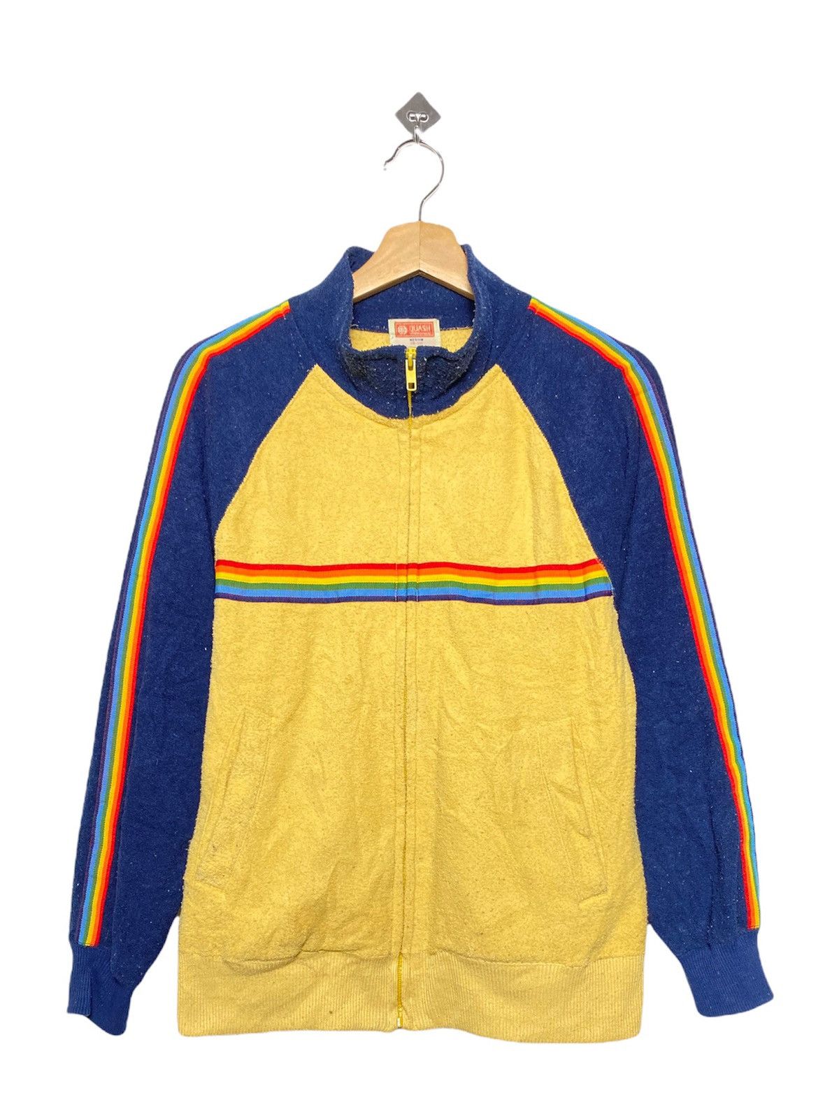Japanese Brand Vintage Quash Rainbow Fleece Size US M / EU 48-50 / 2 - 1 Thumbnail
