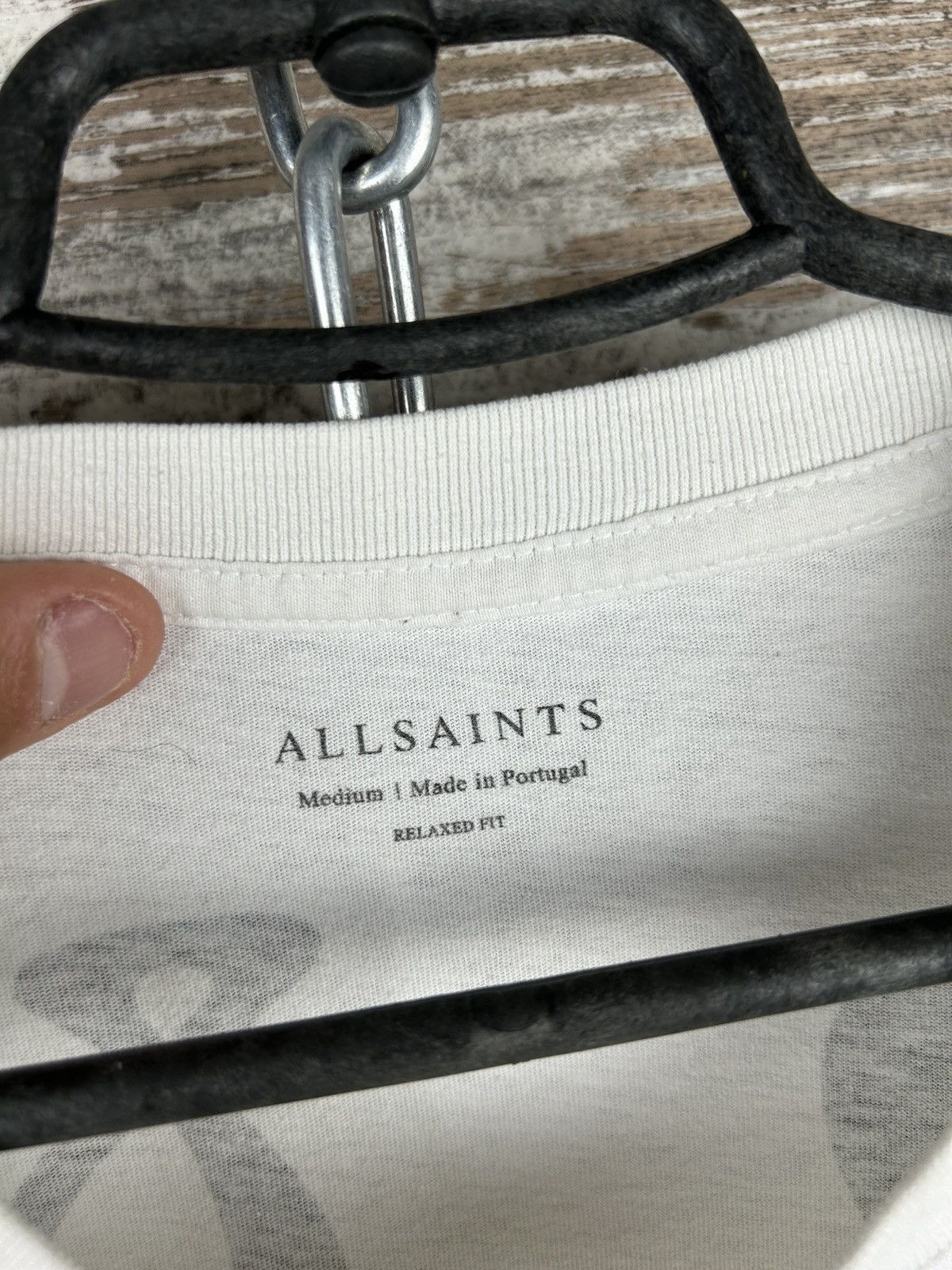 Allsaints × Japanese Brand Mens AllSaints tripper ss crew T Shirt luxury tee tiger y2k Size US M / EU 48-50 / 2 - 5 Thumbnail