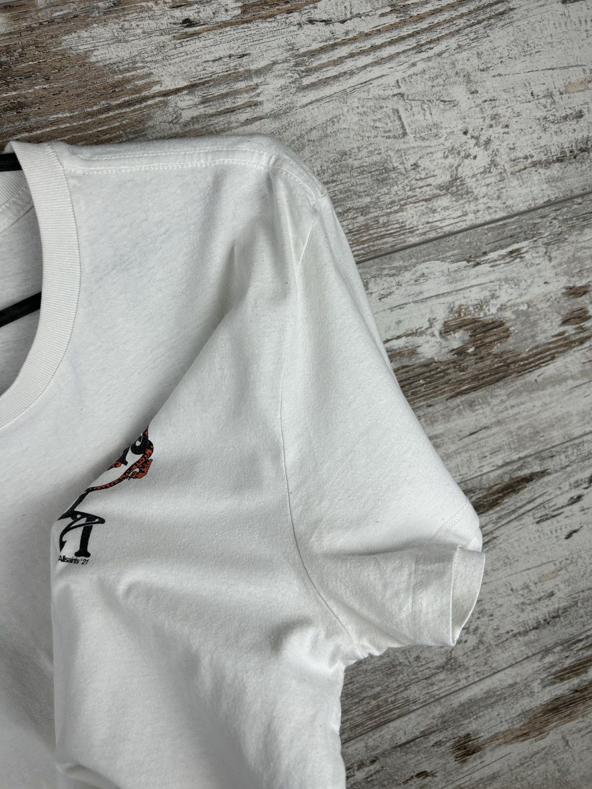 Allsaints × Japanese Brand Mens AllSaints tripper ss crew T Shirt luxury tee tiger y2k Size US M / EU 48-50 / 2 - 7 Thumbnail