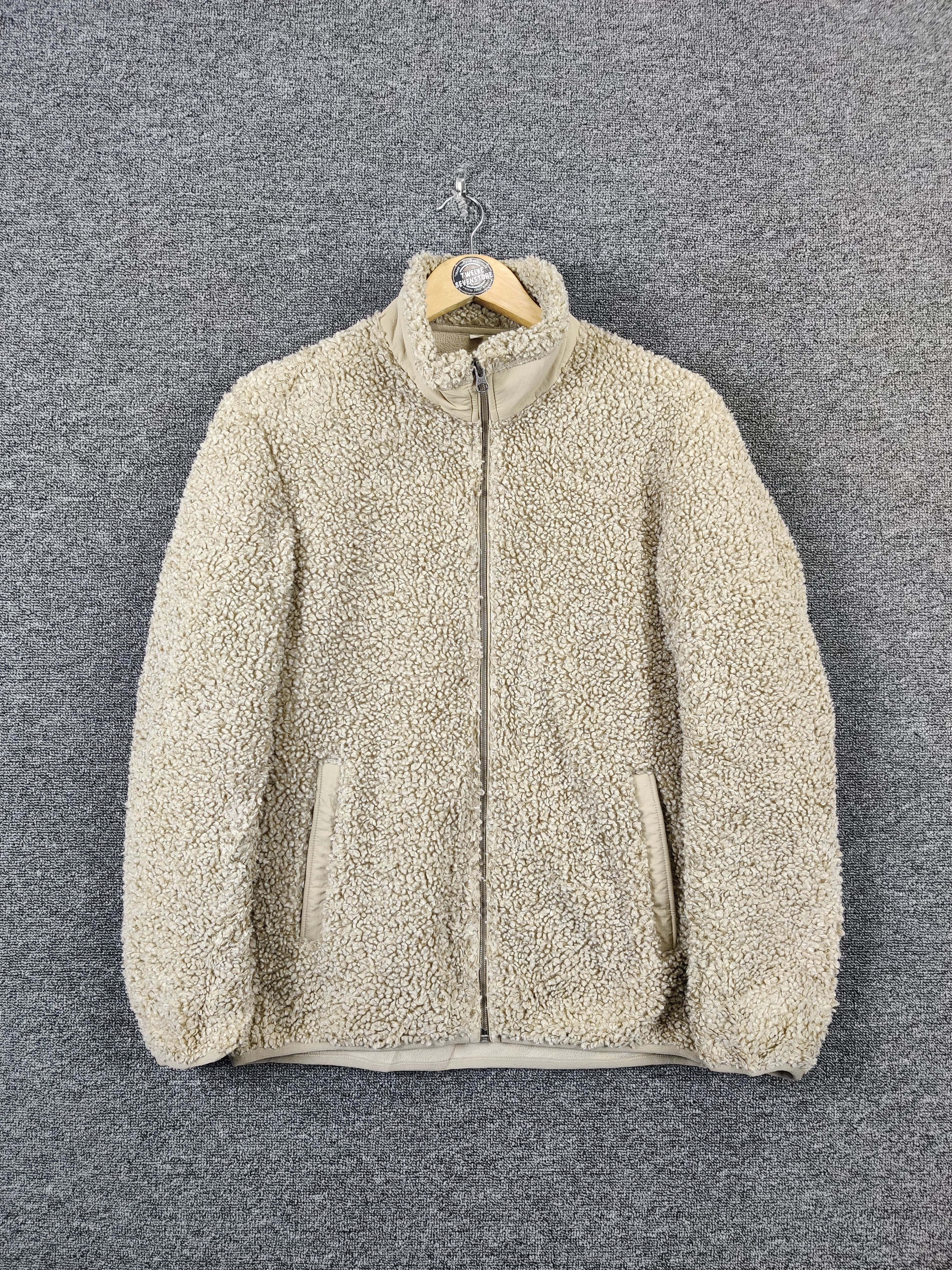 Japanese Brand × Uniqlo Vintage Japanese Brand Uniqlo Deep Pile Sherpa Jacket Size US M / EU 48-50 / 2 - 1 Thumbnail