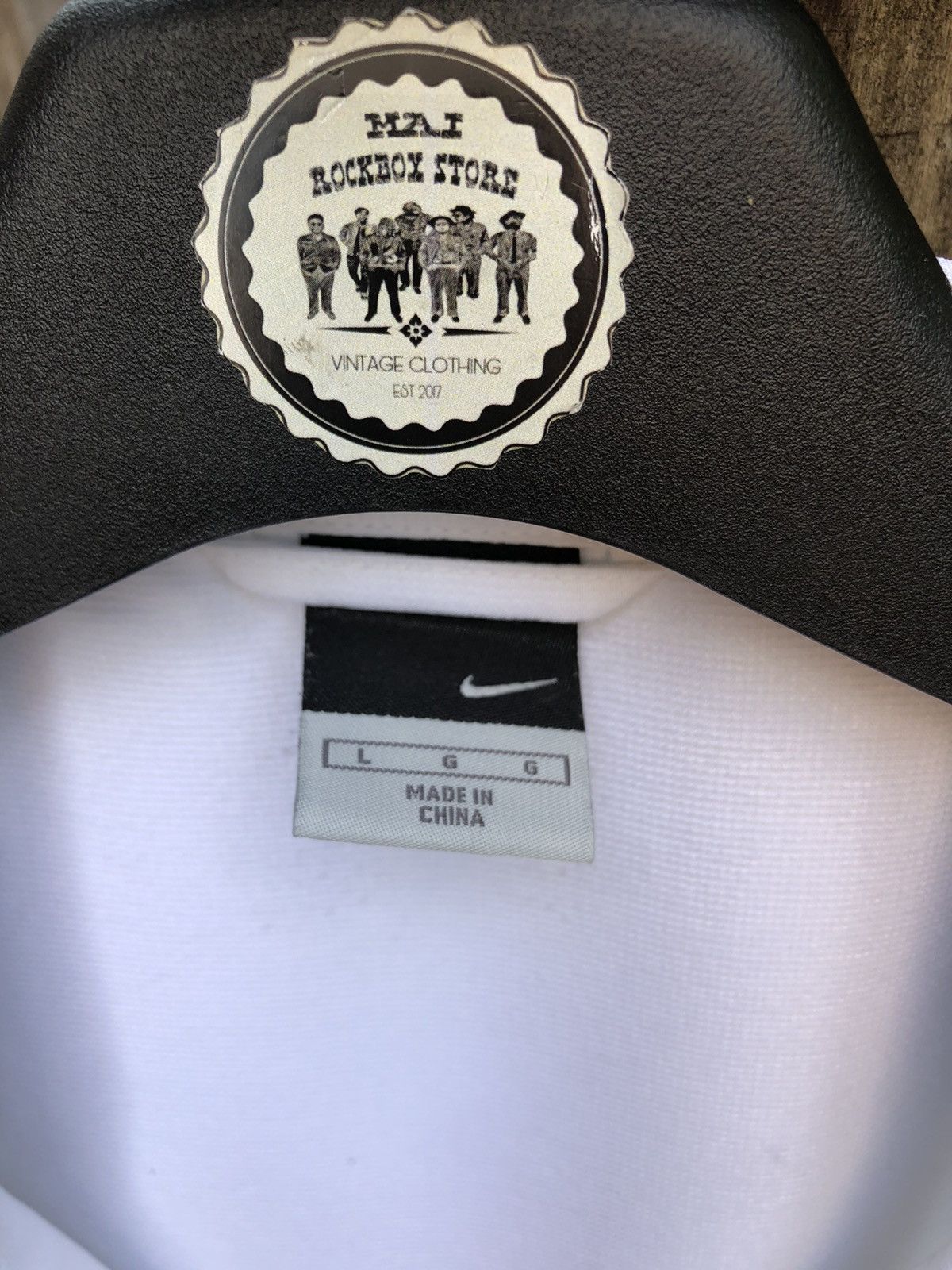 Nike Vintage Y2K Nike Zipper Sweater Embroidered Swoosh Logo Size US L / EU 52-54 / 3 - 9 Thumbnail