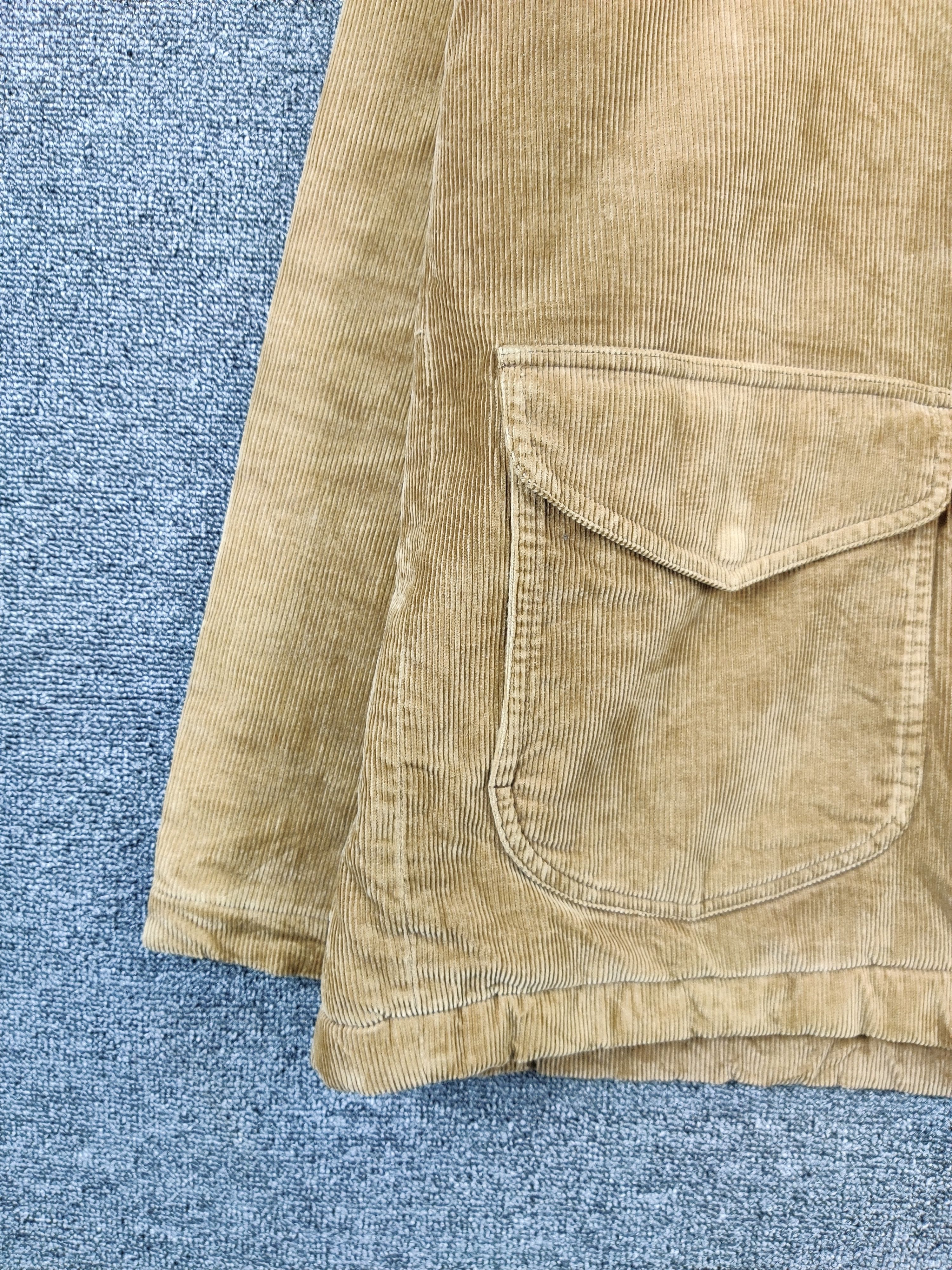 Japanese Brand War Control Tactics Operation Corduroy Shearling Fur Jacket Size US M / EU 48-50 / 2 - 5 Thumbnail