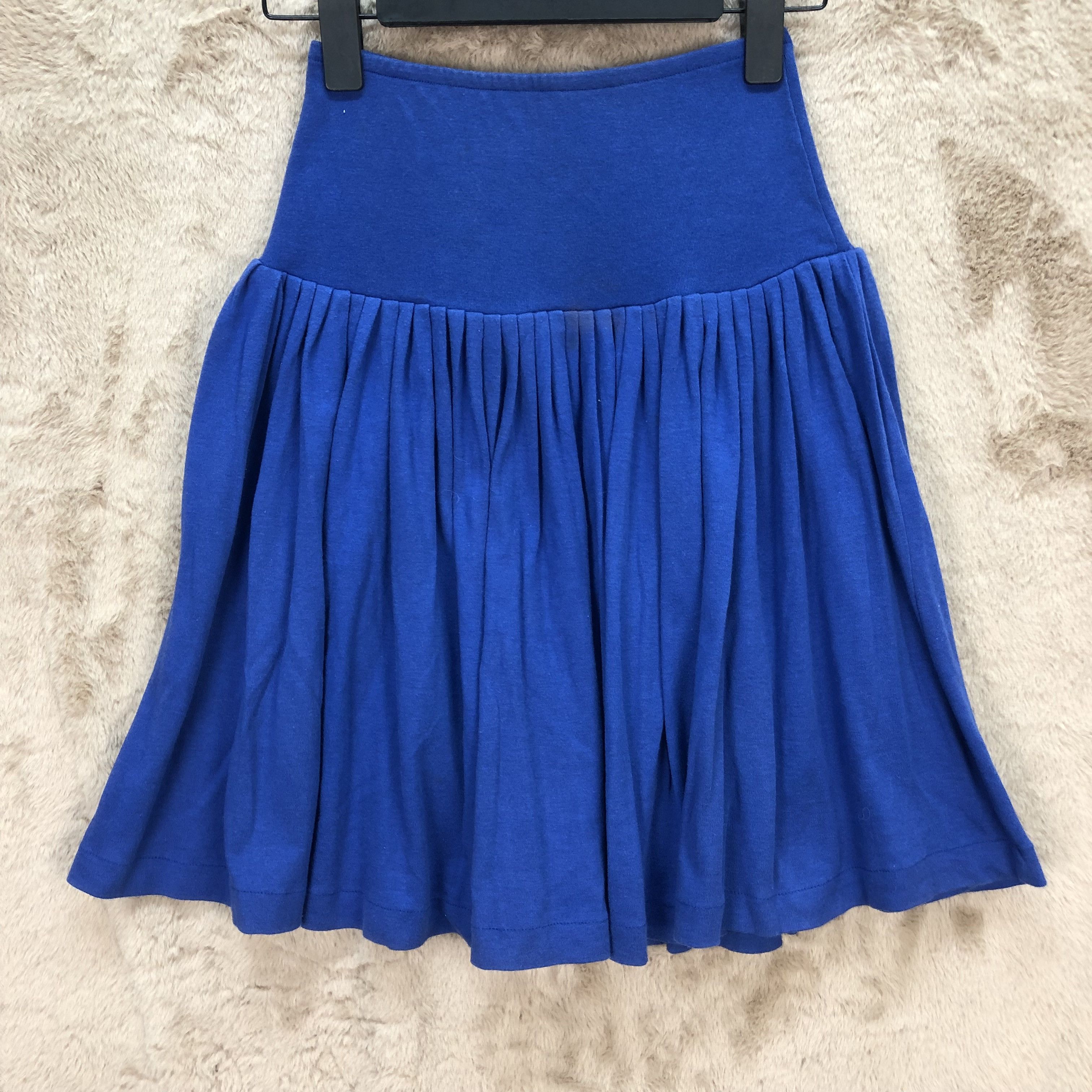 Norma Kamali NORMA KAMALI BLUE SKIRTS #5656-201 Size 26" / US 2 / IT 38 - 4 Thumbnail