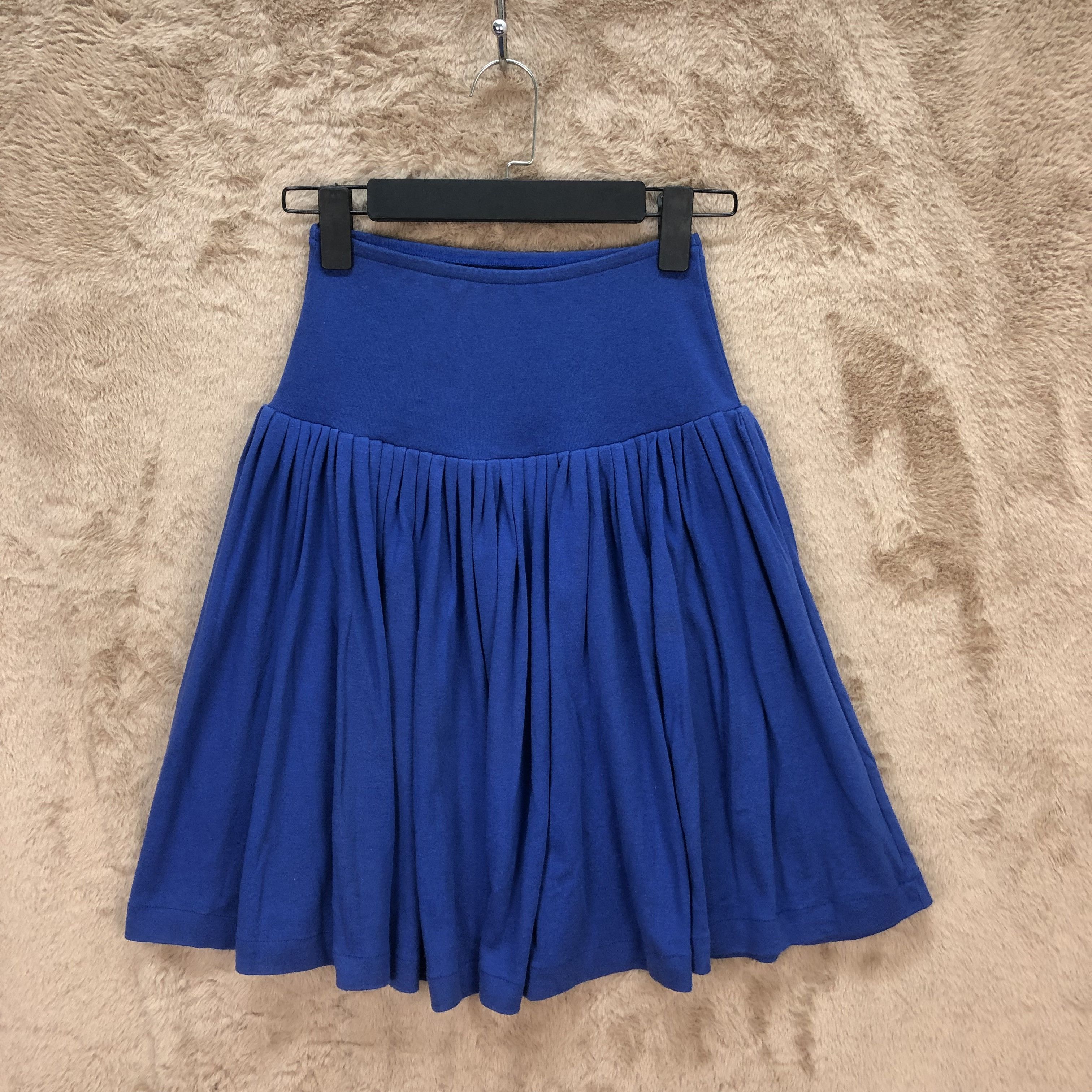 Norma Kamali NORMA KAMALI BLUE SKIRTS #5656-201 Size 26" / US 2 / IT 38 - 8 Thumbnail