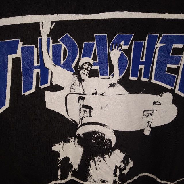 Thrasher Vintage 90s Thrasher Magazines Skateboard Skatewear Shirt Size US M / EU 48-50 / 2 - 5 Thumbnail