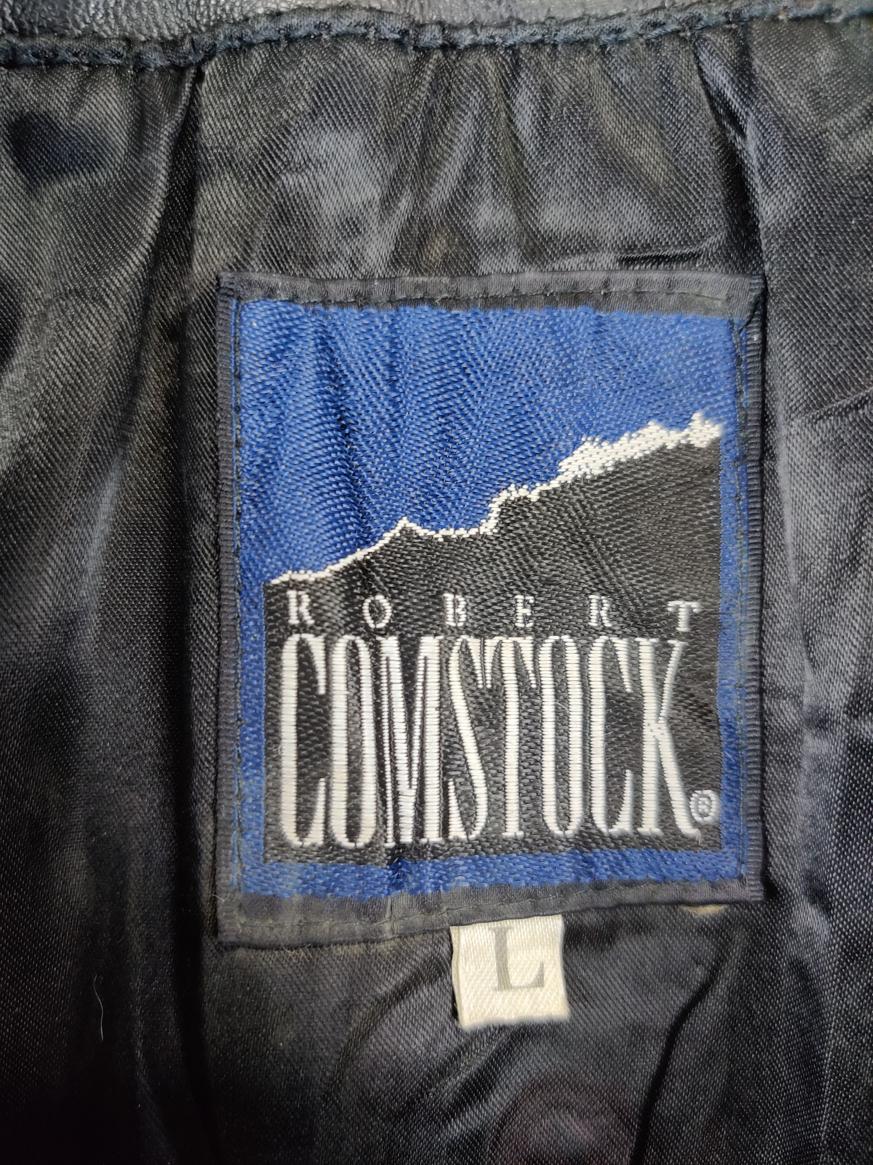 Robert Comstock Vintage Robert Comstock Leather Bomber Jacket Size US L / EU 52-54 / 3 - 9 Thumbnail
