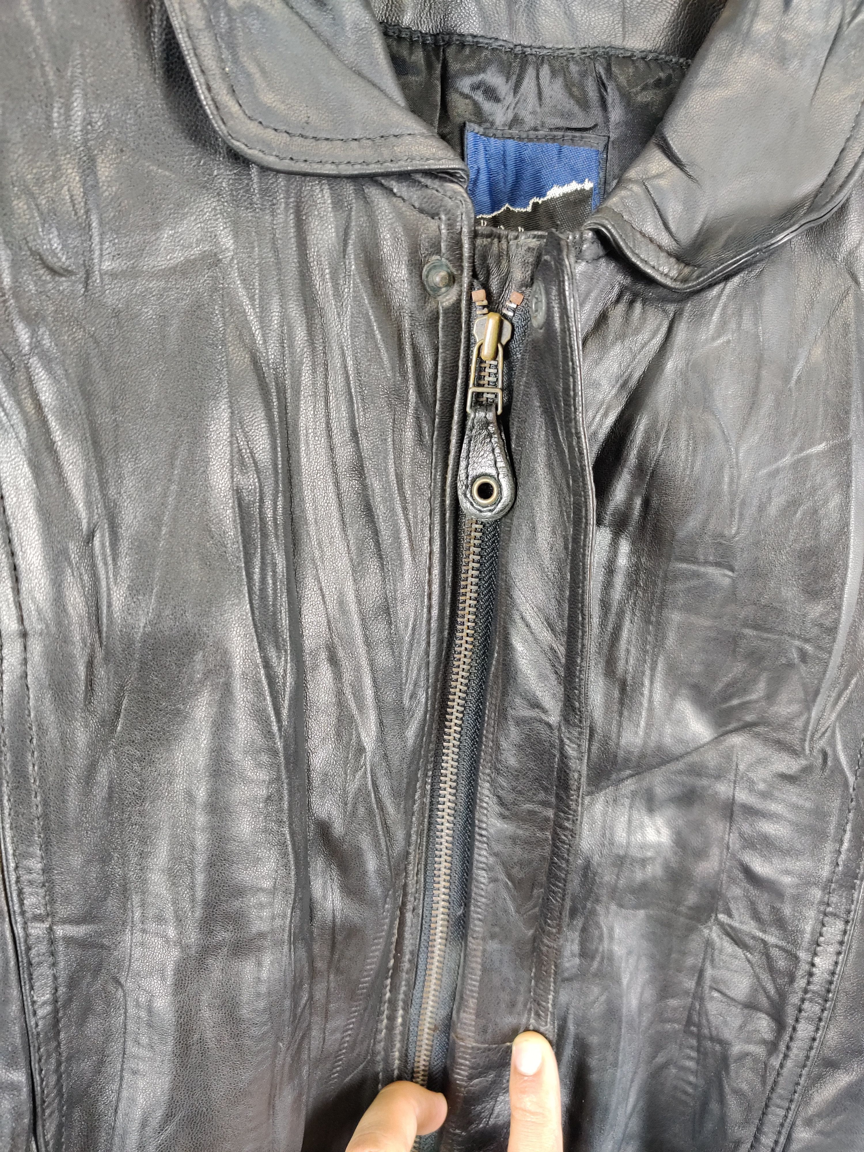 Robert Comstock Vintage Robert Comstock Leather Bomber Jacket Size US L / EU 52-54 / 3 - 6 Thumbnail