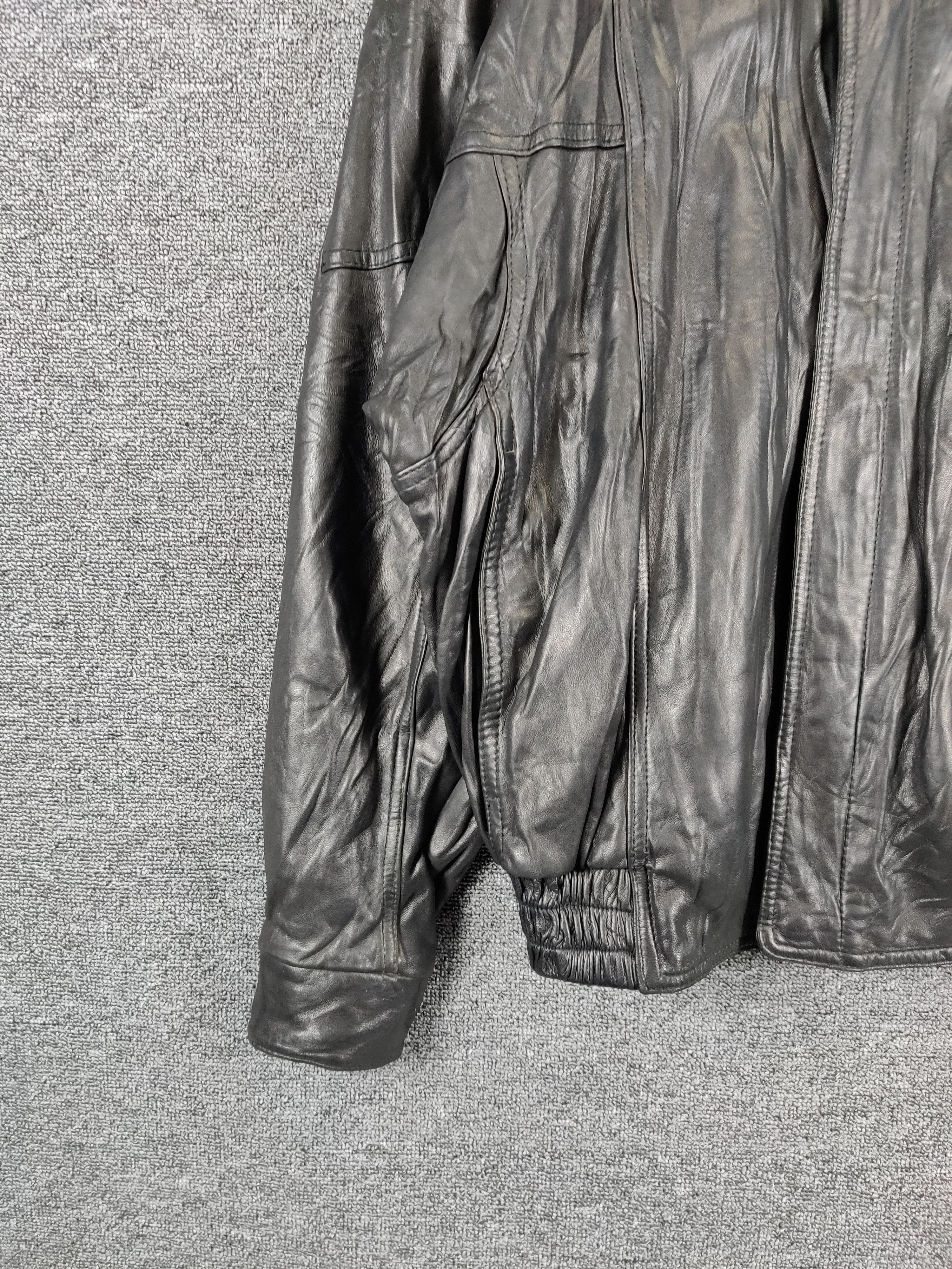 Robert Comstock Vintage Robert Comstock Leather Bomber Jacket Size US L / EU 52-54 / 3 - 5 Thumbnail