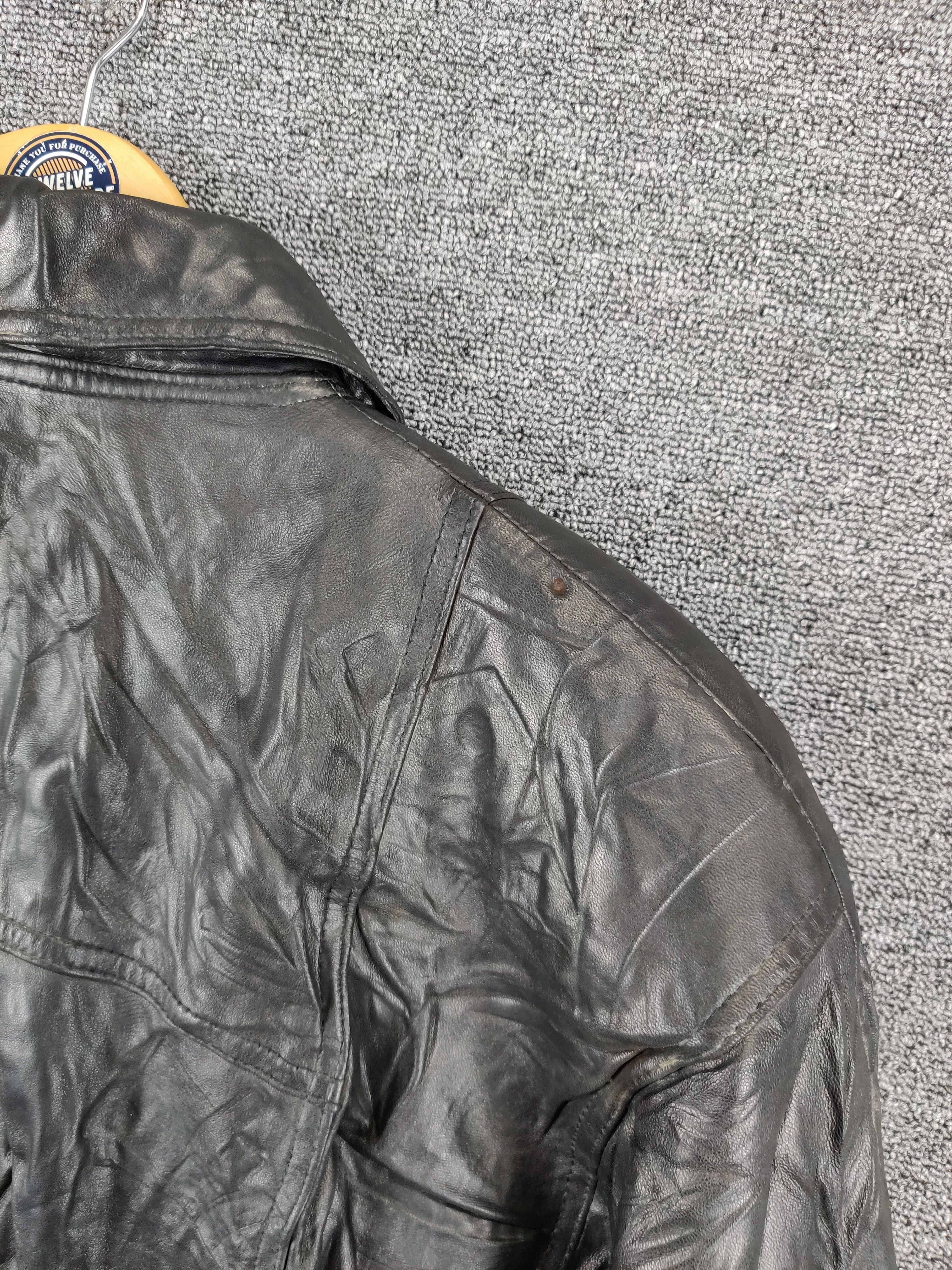 Robert Comstock Vintage Robert Comstock Leather Bomber Jacket Size US L / EU 52-54 / 3 - 14 Thumbnail