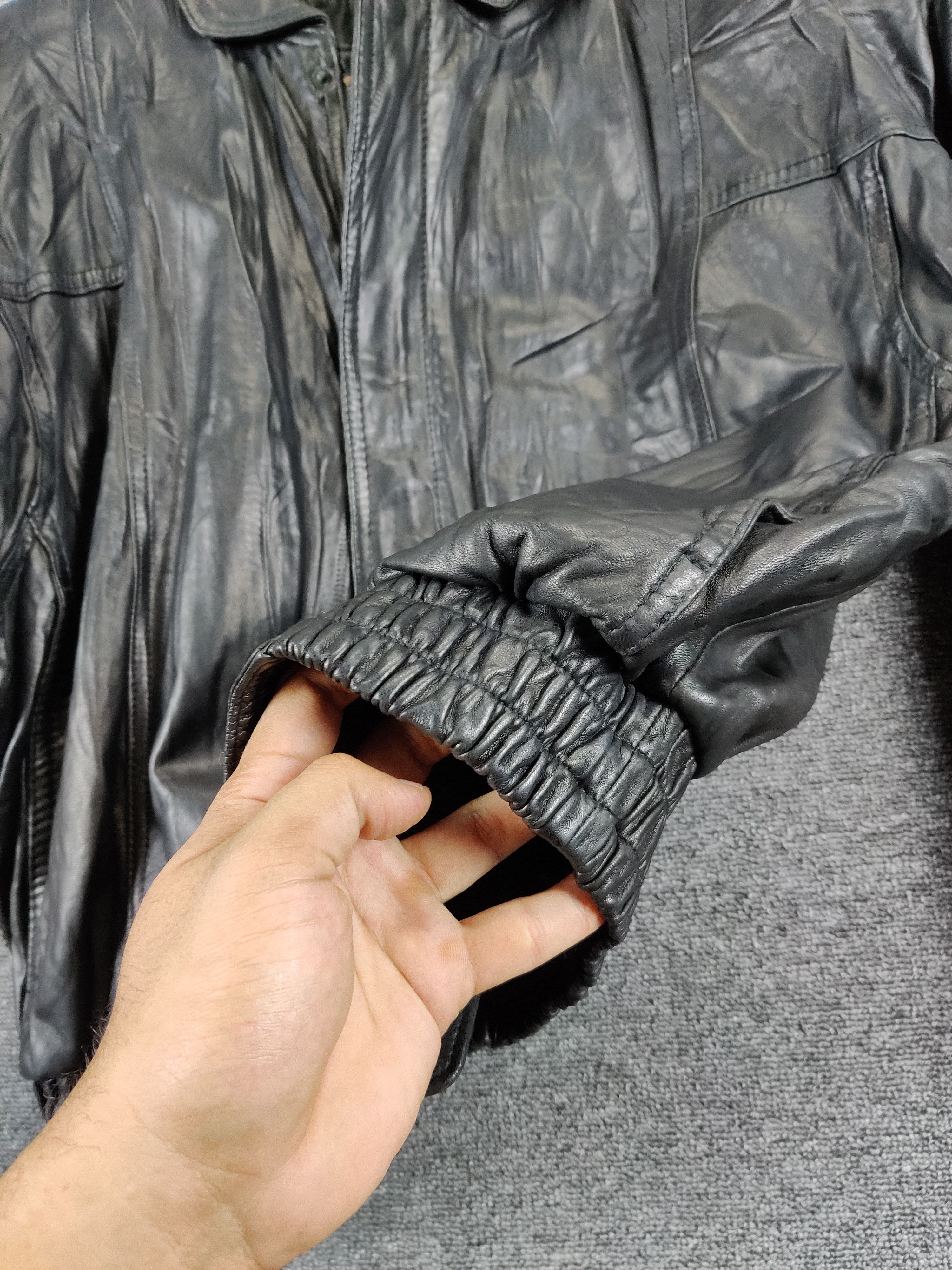 Robert Comstock Vintage Robert Comstock Leather Bomber Jacket Size US L / EU 52-54 / 3 - 8 Thumbnail