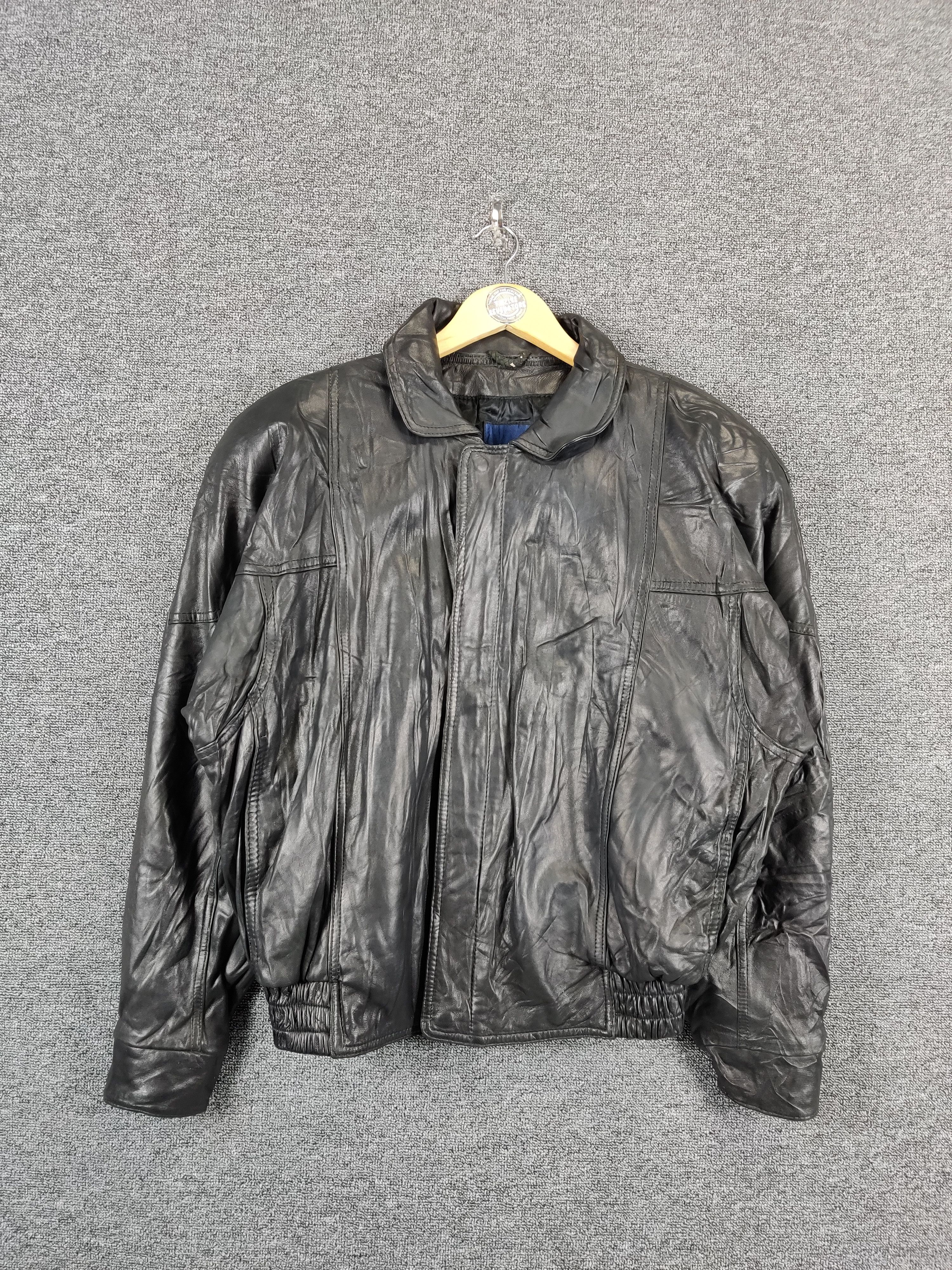 Robert Comstock Vintage Robert Comstock Leather Bomber Jacket Size US L / EU 52-54 / 3 - 1 Thumbnail