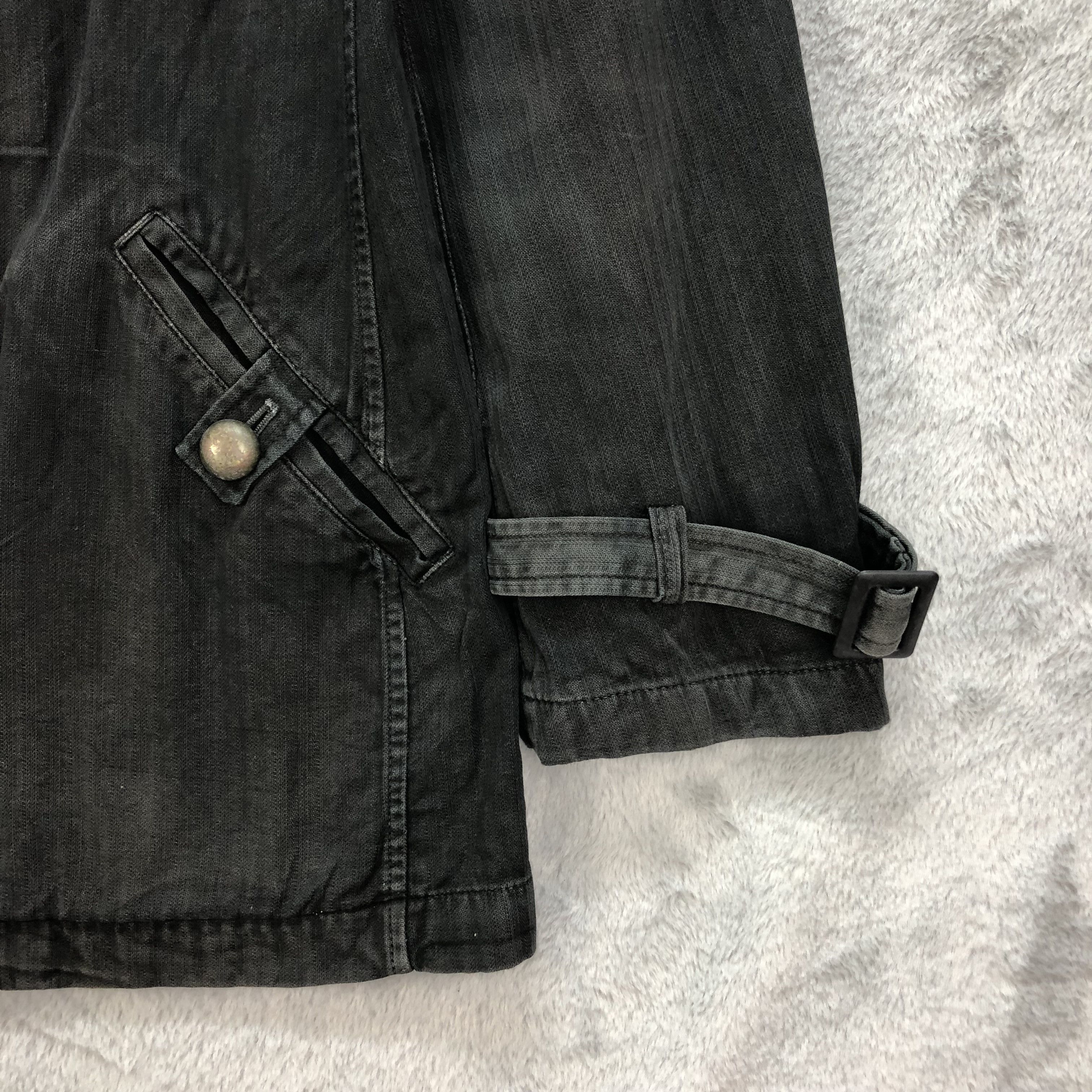 PPFM PPFM BUTTON ZIPPER DENIM CHORE JACKET #5505-194 Size US L / EU 52-54 / 3 - 5 Thumbnail
