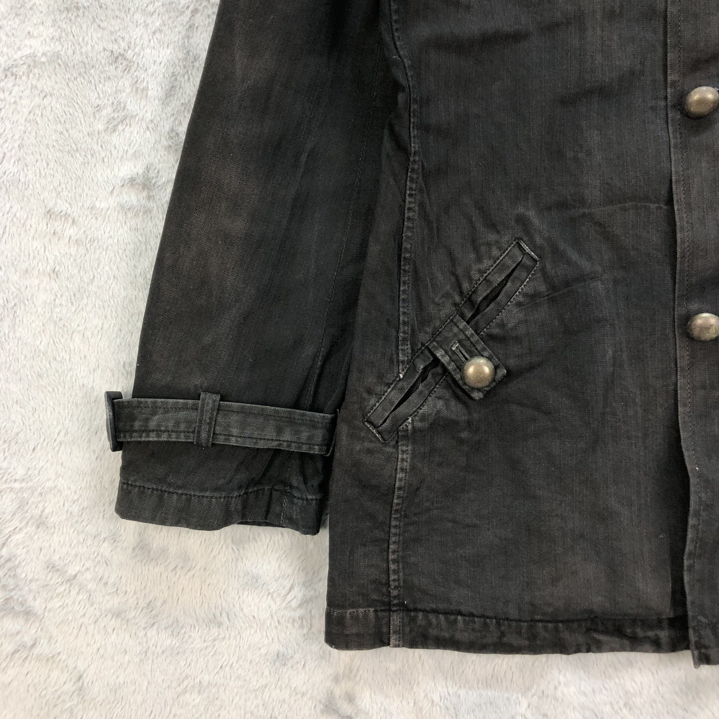 PPFM PPFM BUTTON ZIPPER DENIM CHORE JACKET #5505-194 Size US L / EU 52-54 / 3 - 4 Thumbnail