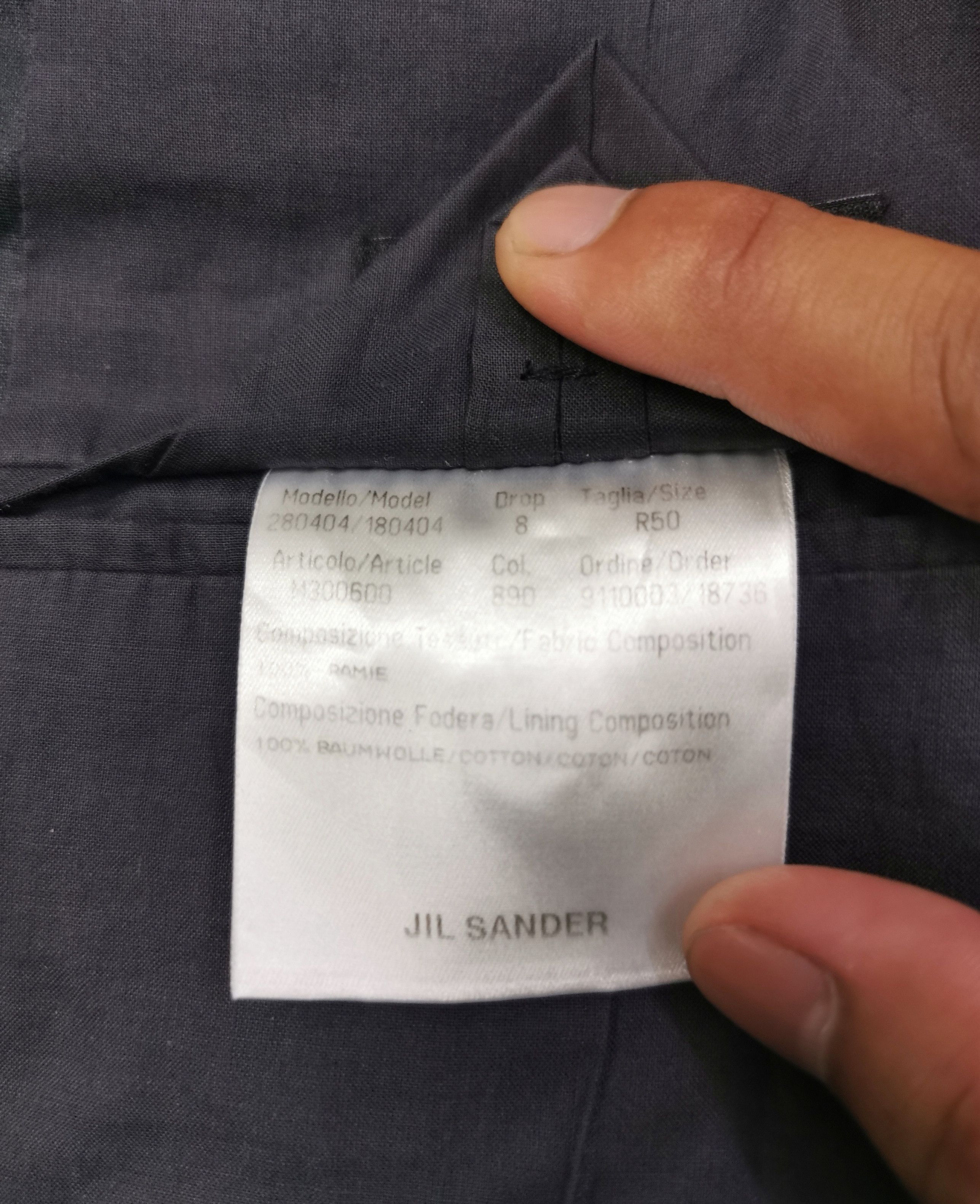 Jil Sander Jil Sander Blazer Jacket Size US S / EU 44-46 / 1 - 13 Thumbnail
