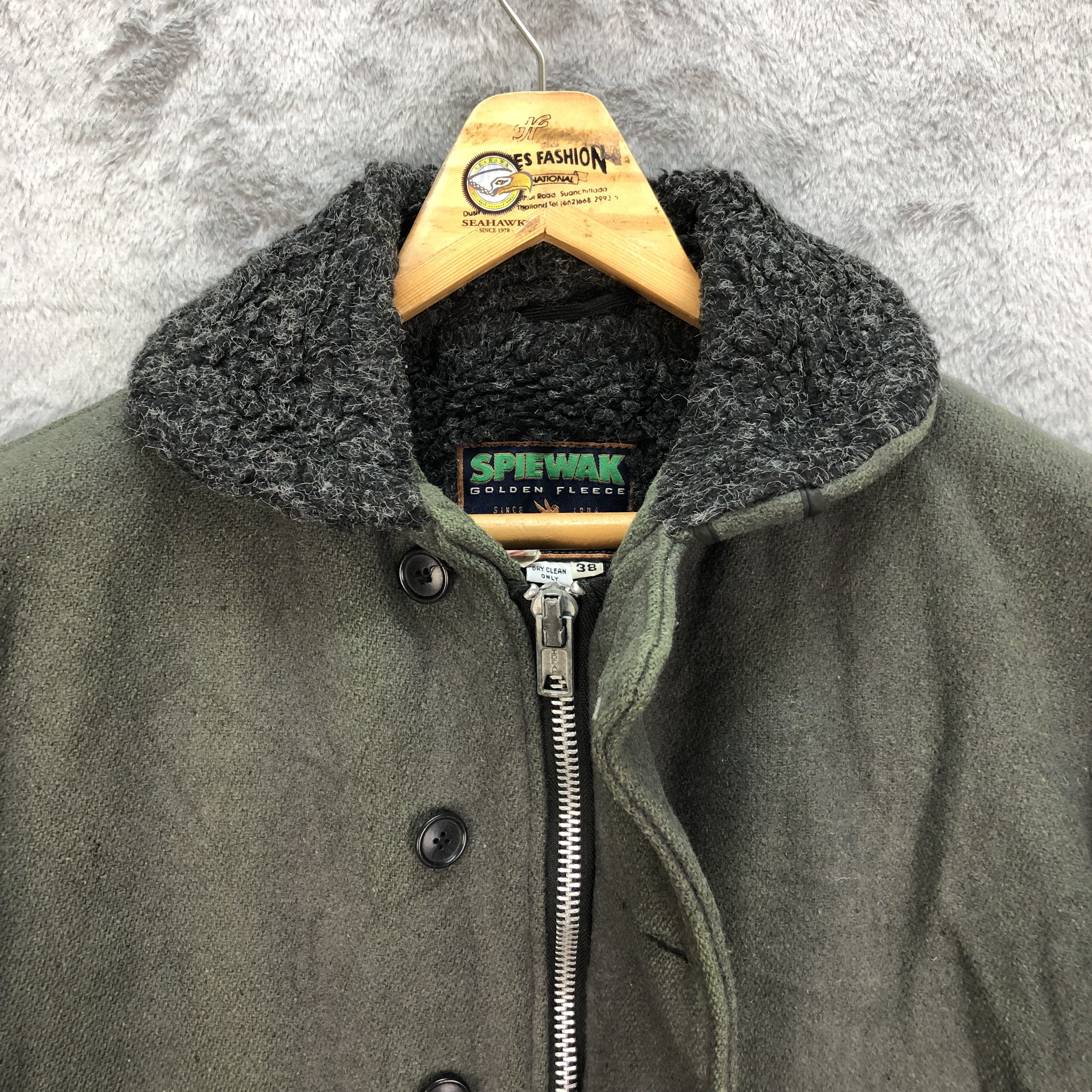 I. Spiewak And Sons Vintage SPIEWAK GOLDEN FLEECE SHERPA JACKET #5408-188 Size US M / EU 48-50 / 2 - 6 Thumbnail