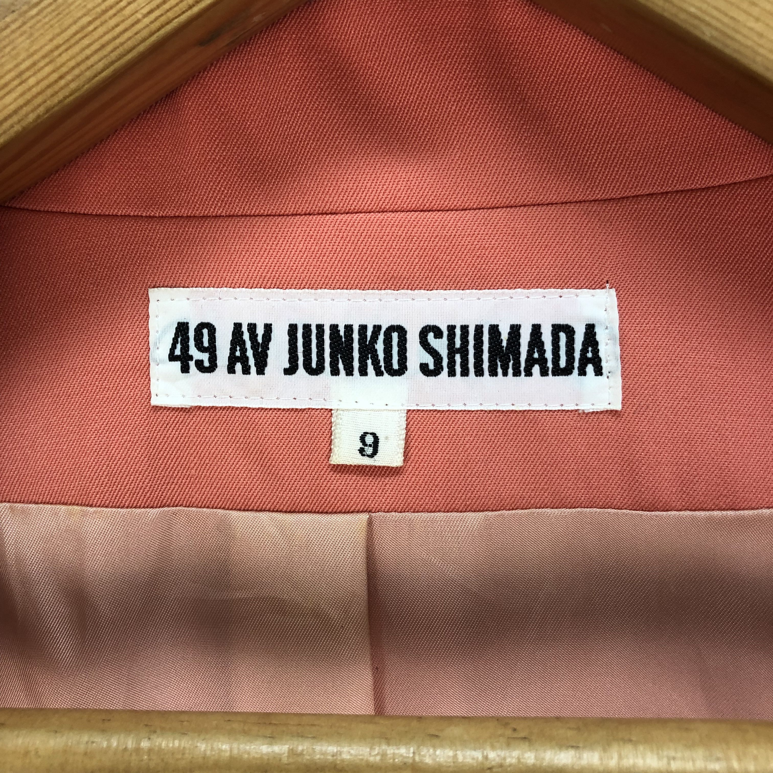 Junko Shimada 49AV JUNKO SHIMADA WOOL CUPRA DOUBLE BREASTED COAT #5486-192 Size S / US 4 / IT 40 - 7 Thumbnail
