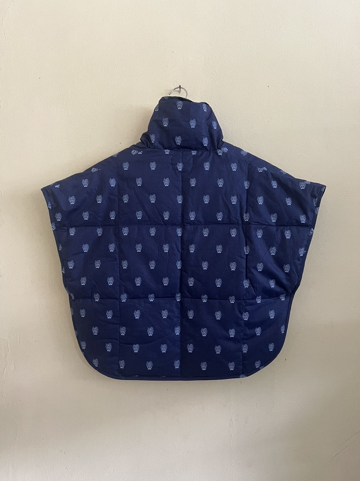 DAKS × Vintage Vintage Darks London Monogram Down Ponco Size US M / EU 48-50 / 2 - 2 Thumbnail